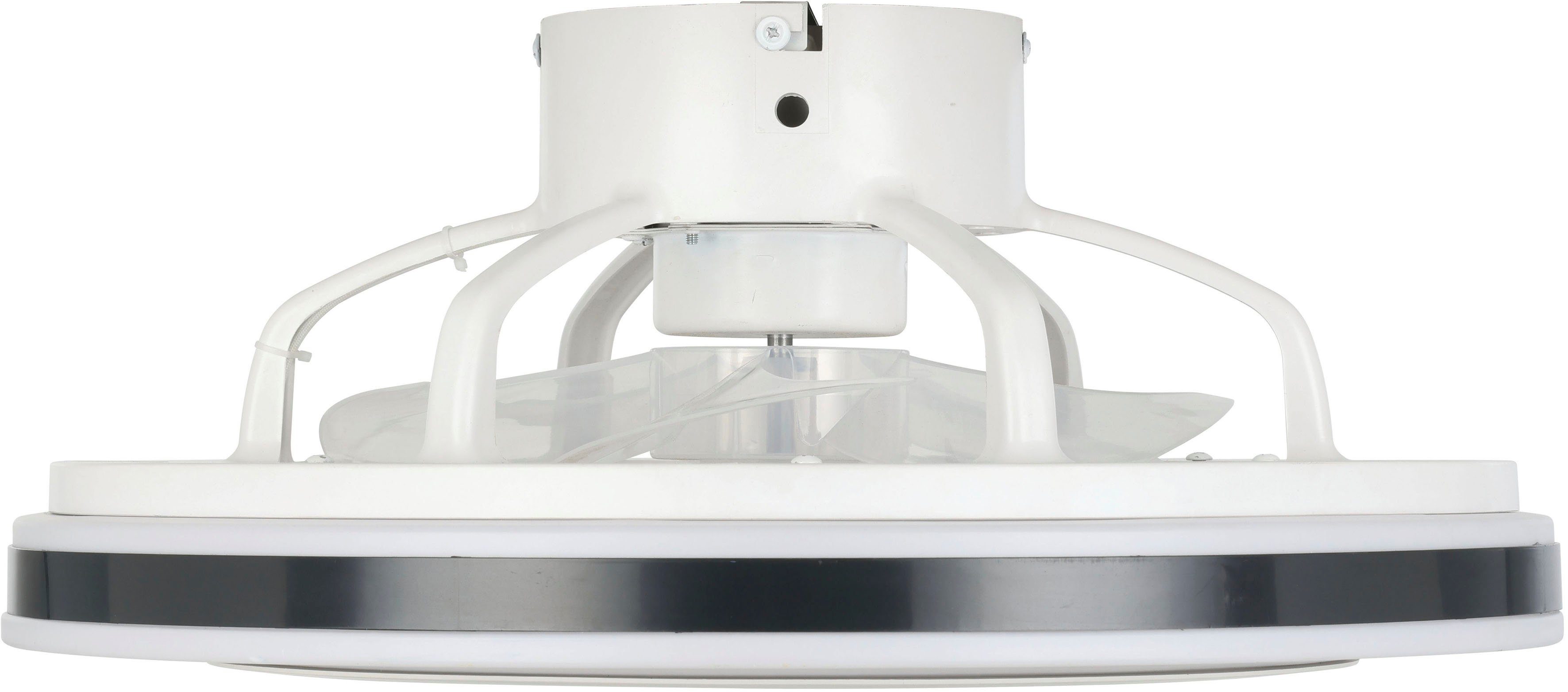 EGLO Led-plafondlamp ALMERIA plafondventilator (1 stuk)
