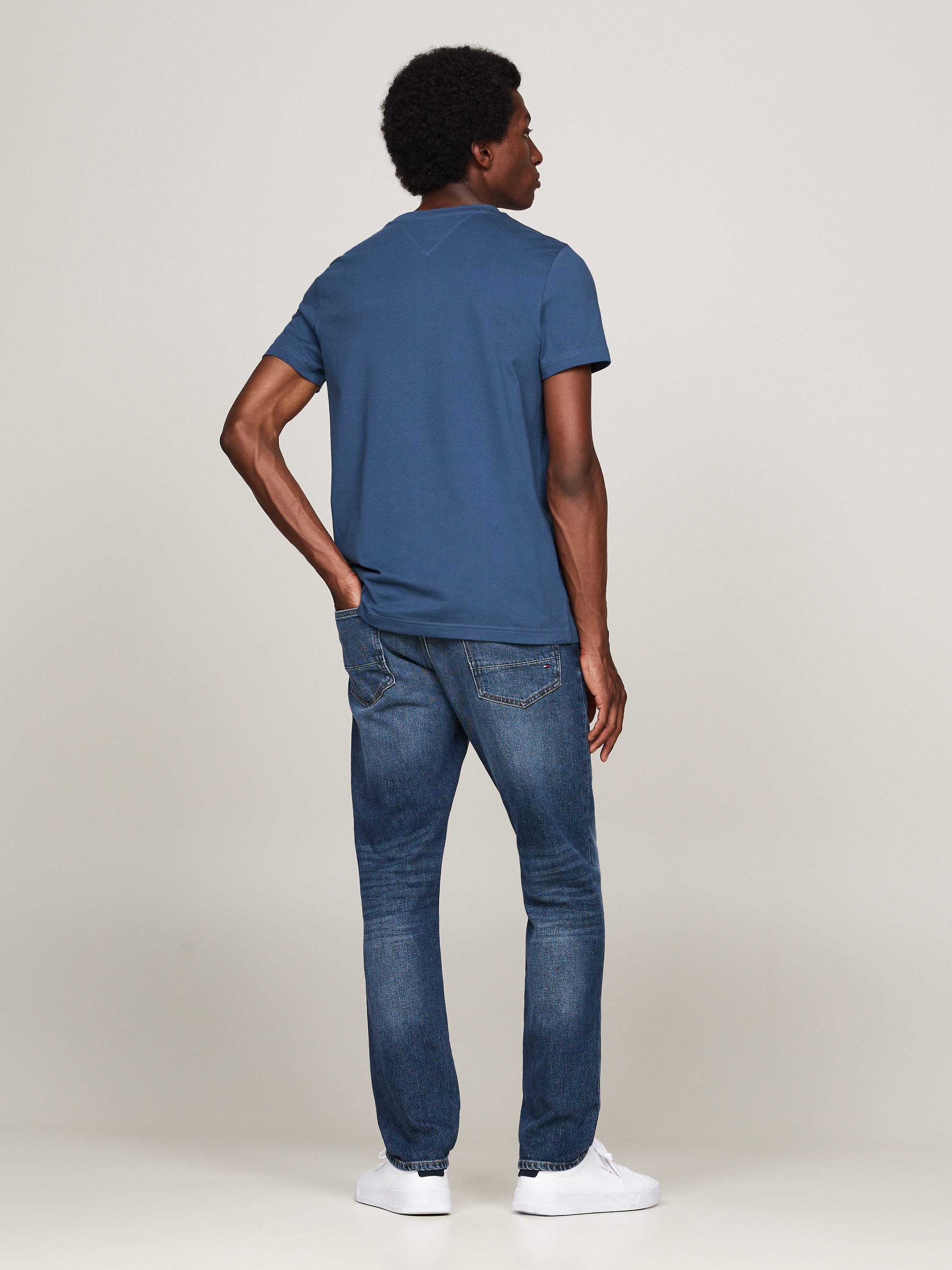 Tommy Hilfiger T-shirt Tommy Logo Tee van duurzaam katoen