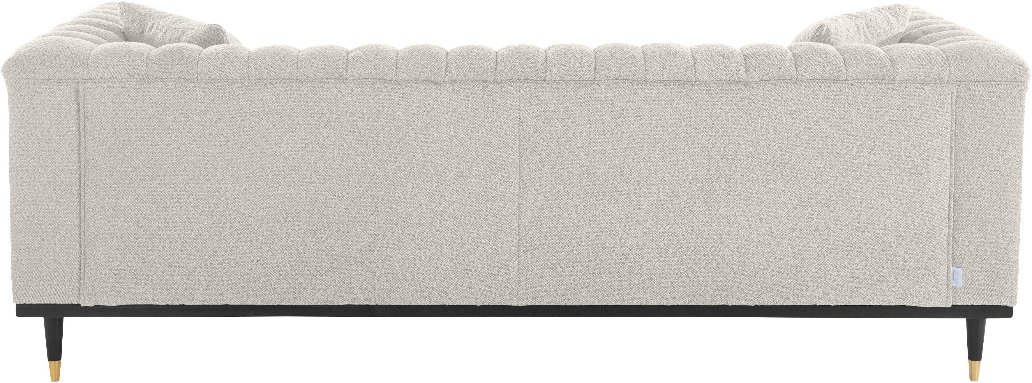 Guido Maria Kretschmer Home&Living 3-zitsbank Chamby New bouclé-structuurbekleding met stiksels bij de leuning