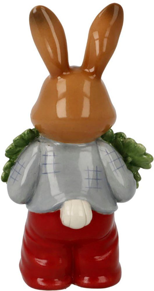 Goebel Paashaas Figuur Hazenjongetje - Veel Geluk! Osterfiguur, decoratieve figuur, Pasen, Pasen decoratie (1 stuk)