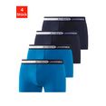 authentic underwear boxershort weefband met logo (4 stuks) blauw