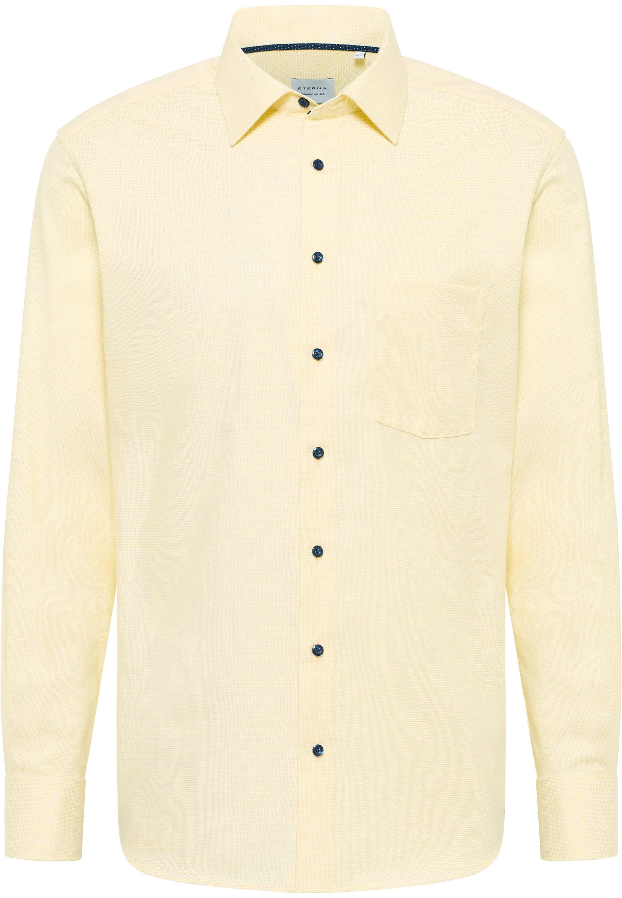 Eterna Overhemd met lange mouwen MODERN FIT NON IRON (strijkvrij)