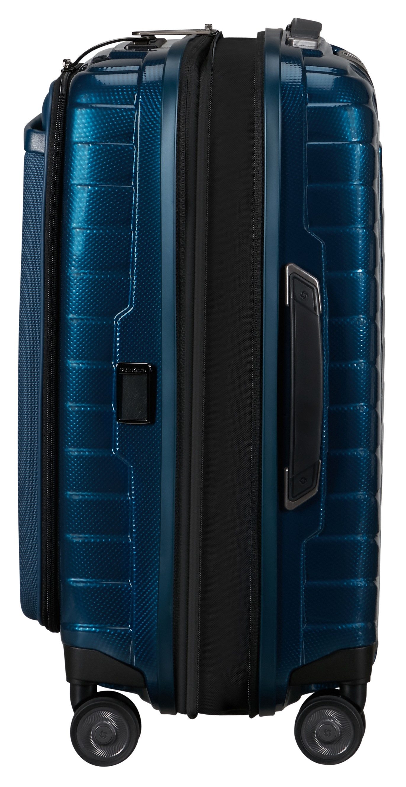 Samsonite Hardshell-trolley PROXIS 55 EXP easy access Handbagage harde koffer volumevergroting laptopvak