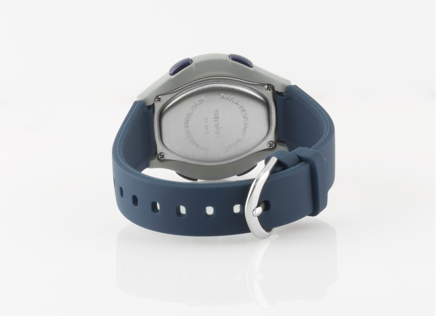 SINAR Chronograaf Horloge, quartz, digitaal, dames, jongeren, tot 10 bar waterdicht.