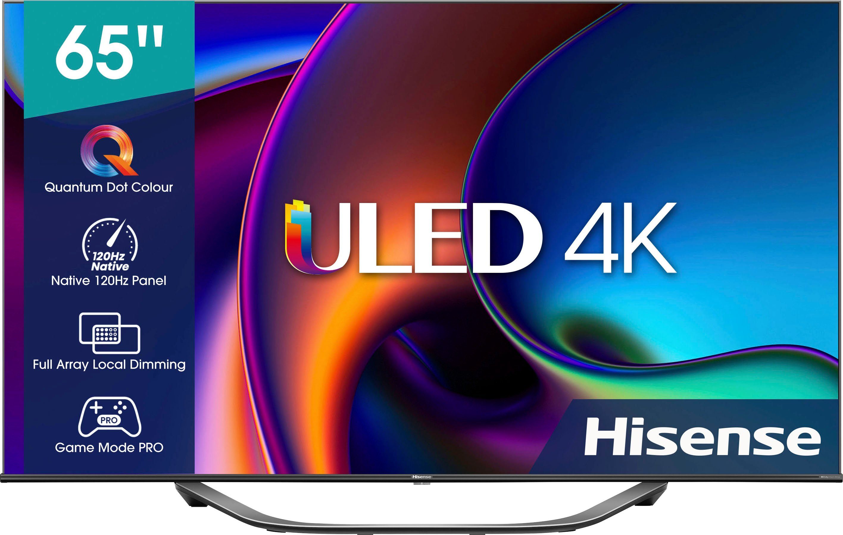 Hisense Led-TV 65U7HQ, 164 cm / 65 ", 4K Ultra HD