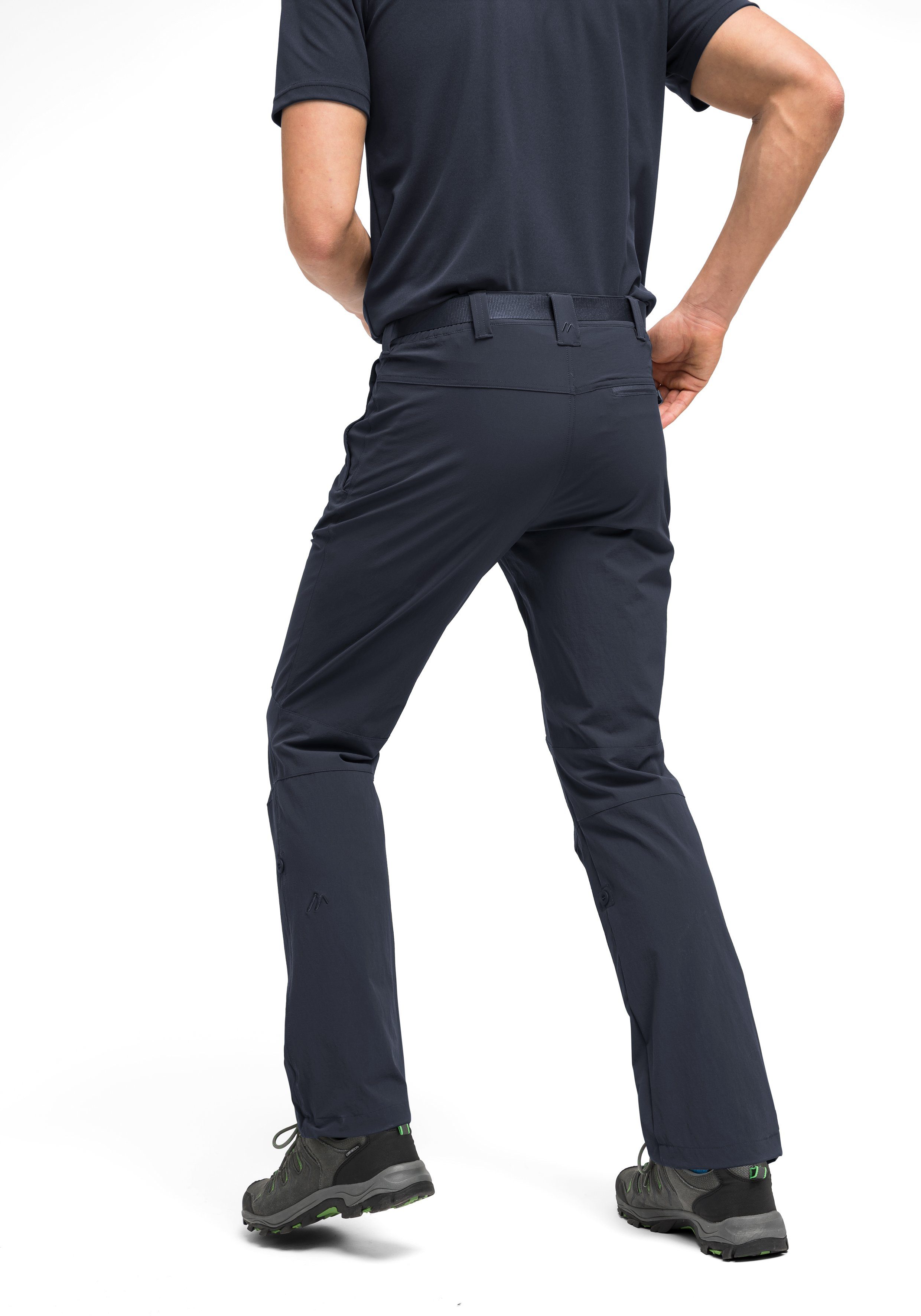 Maier Sports Functionele broek Nil Herenwandelbroek, ventilerende outdoorbroek met oprolfunctie
