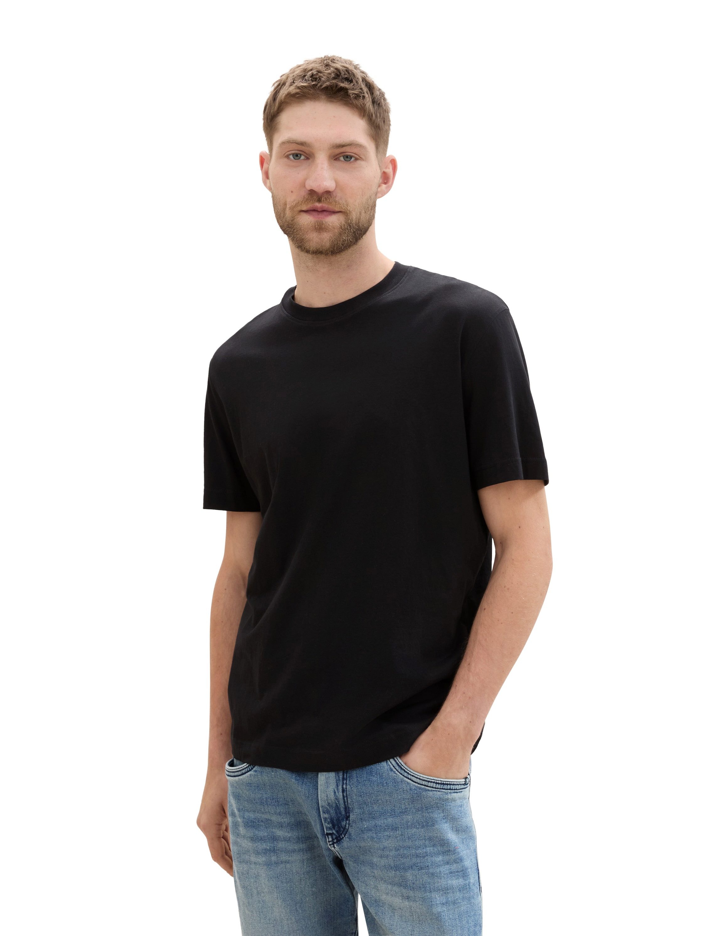 Tom Tailor T-shirt in driepack (set, 3-delig)