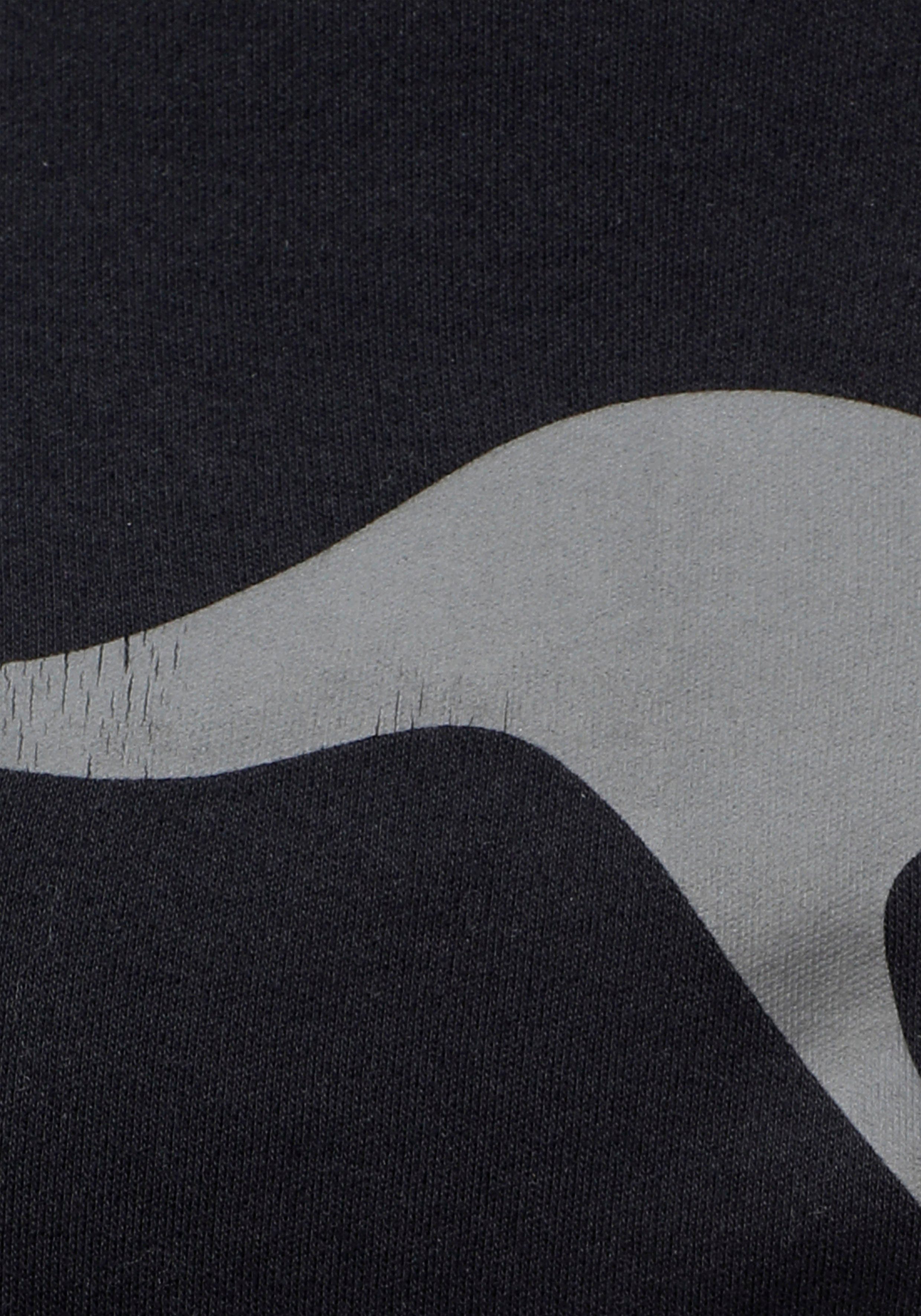 KangaROOS Sweatshirt Lange mouwen, figuurvolgende snit, met print, ronde hals