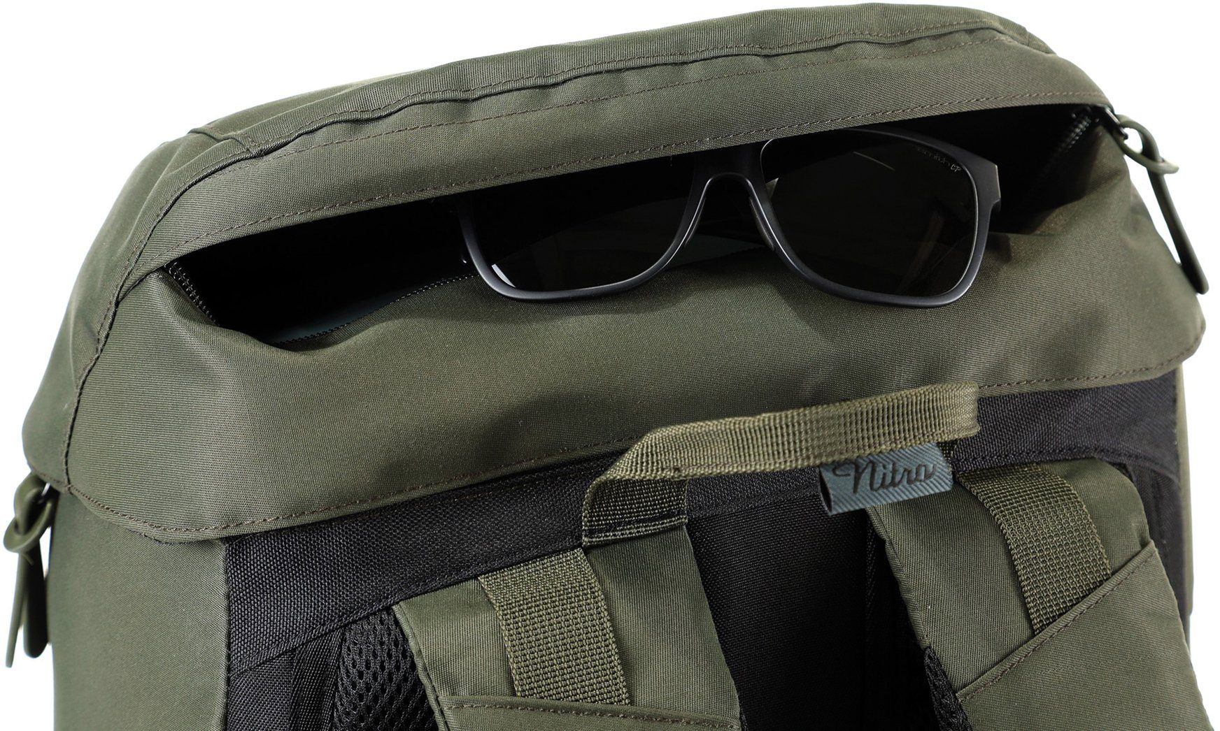 NITRO Laptoprugzak Weekendtas Reiserugzak met laptopvak, schoolrugzak, wanderrugzak