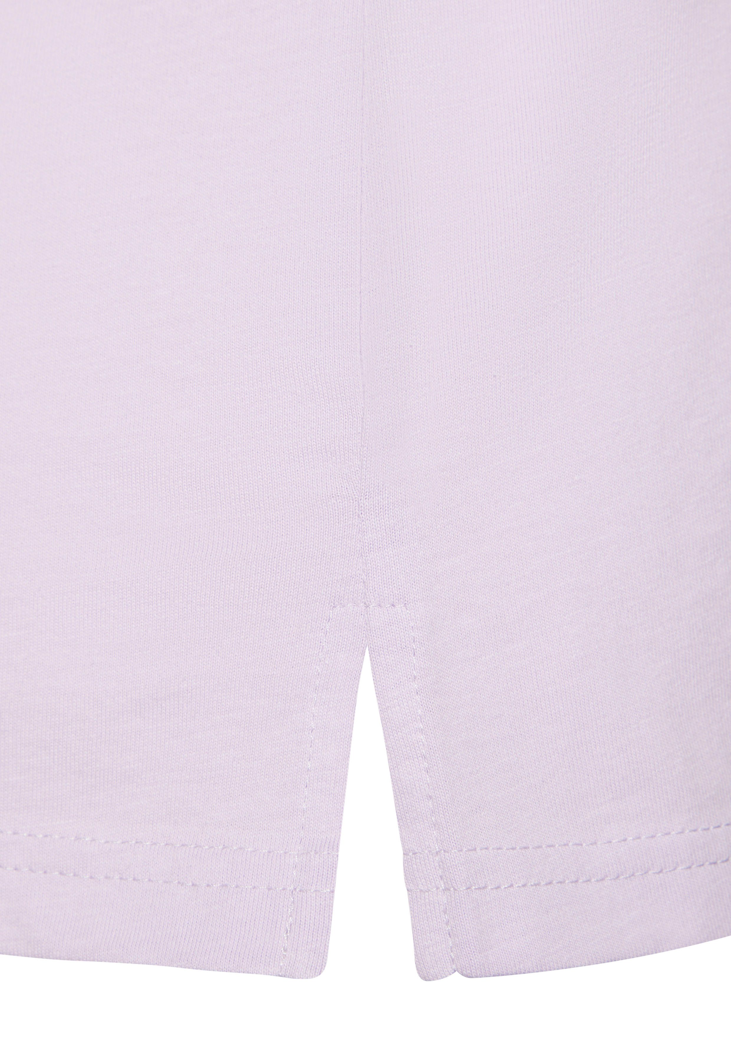 Beachtime T-shirt Met modieuze opening aan de zoom