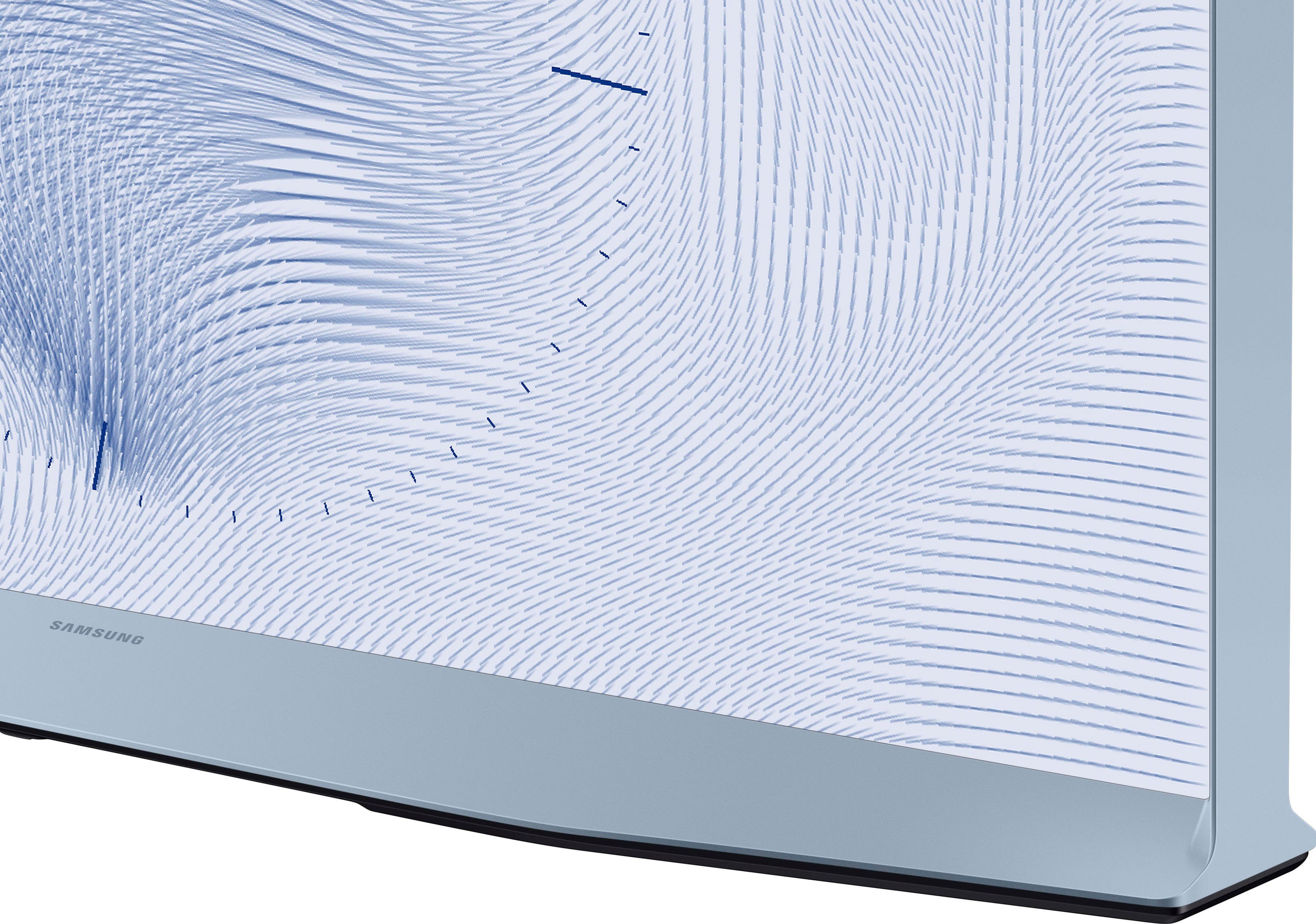 Samsung Led-lifestyle-TV 65" QLED 4K The Serif (2022), 163 cm / 65", Smart TV, Quantum HDR, Beste upscaling dankzij Quantum processor 4k, Mat display