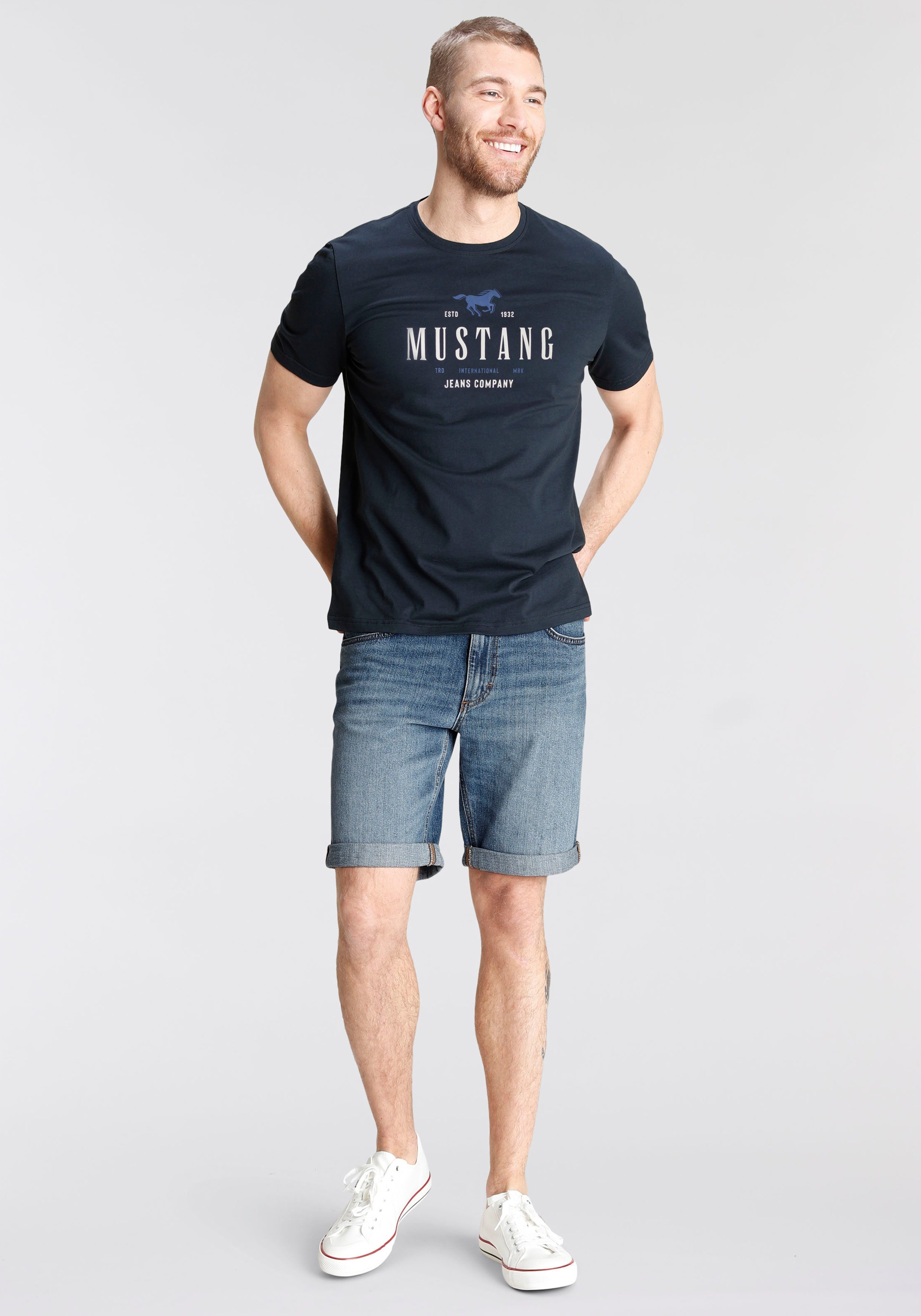 MUSTANG T-shirt Style Alex C Print