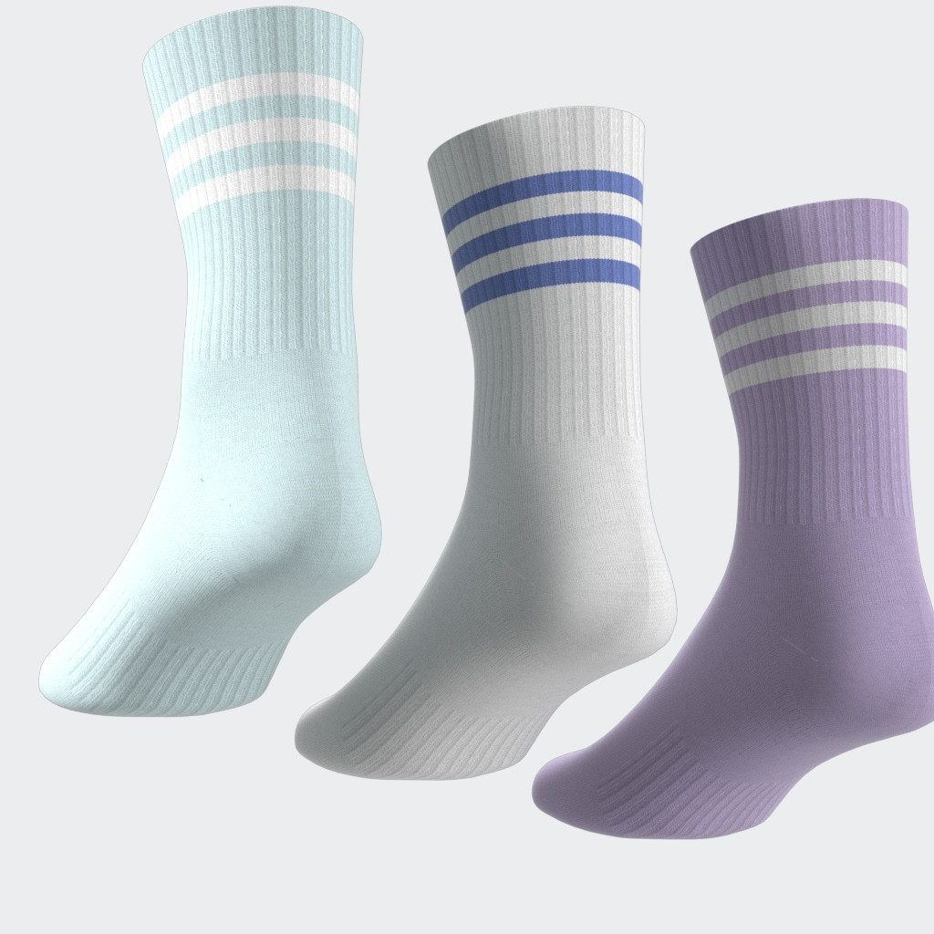 adidas Performance Functionele sokken 3-STRIPES CUSHIONED CREW SOKKEN, 3 PAAR (3 paar)