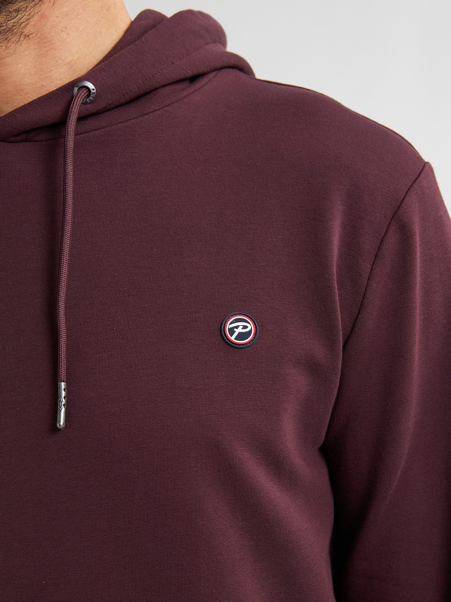Petrol Industries Hoodie met geborduurd logo