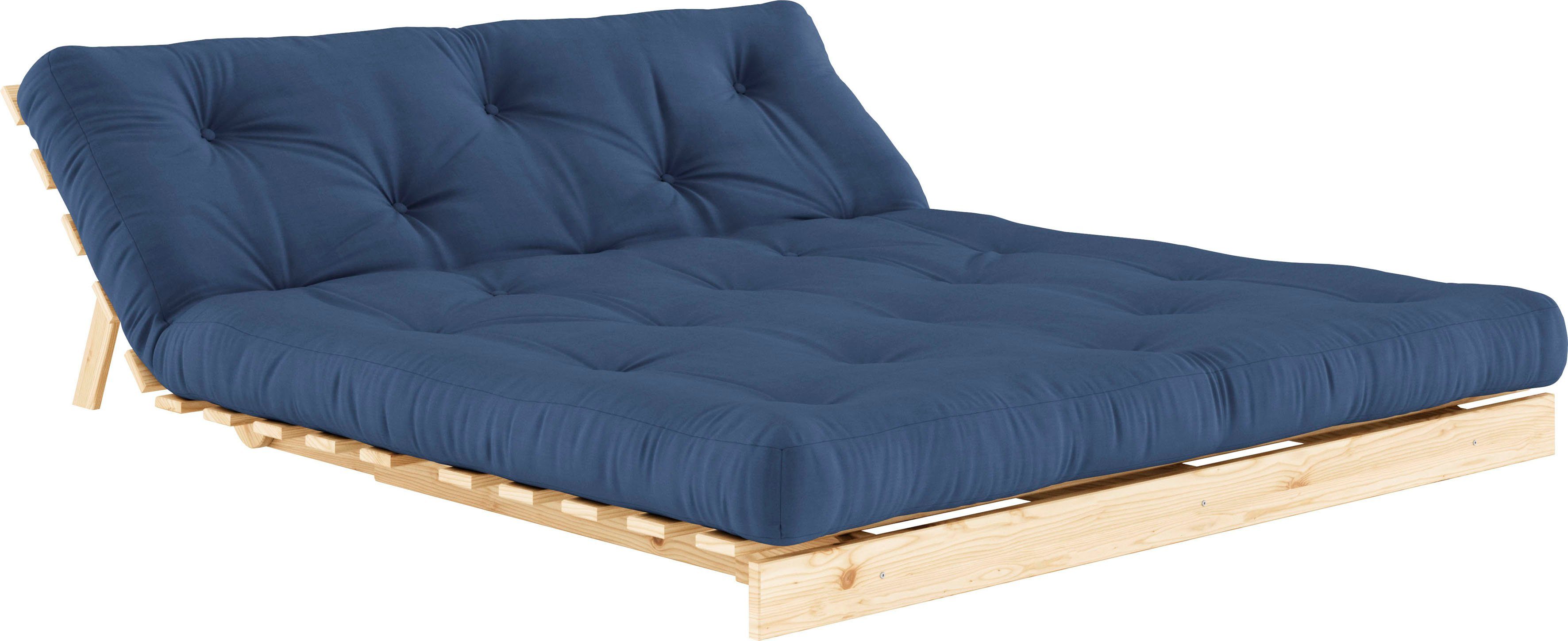 Karup Slaapbank Roots slaapbank, logeerbed, bank incl. futonmatras Incl. futonmatras, ligoppervlak 140x200 cm, FSC® gecertificeerd dennenhout
