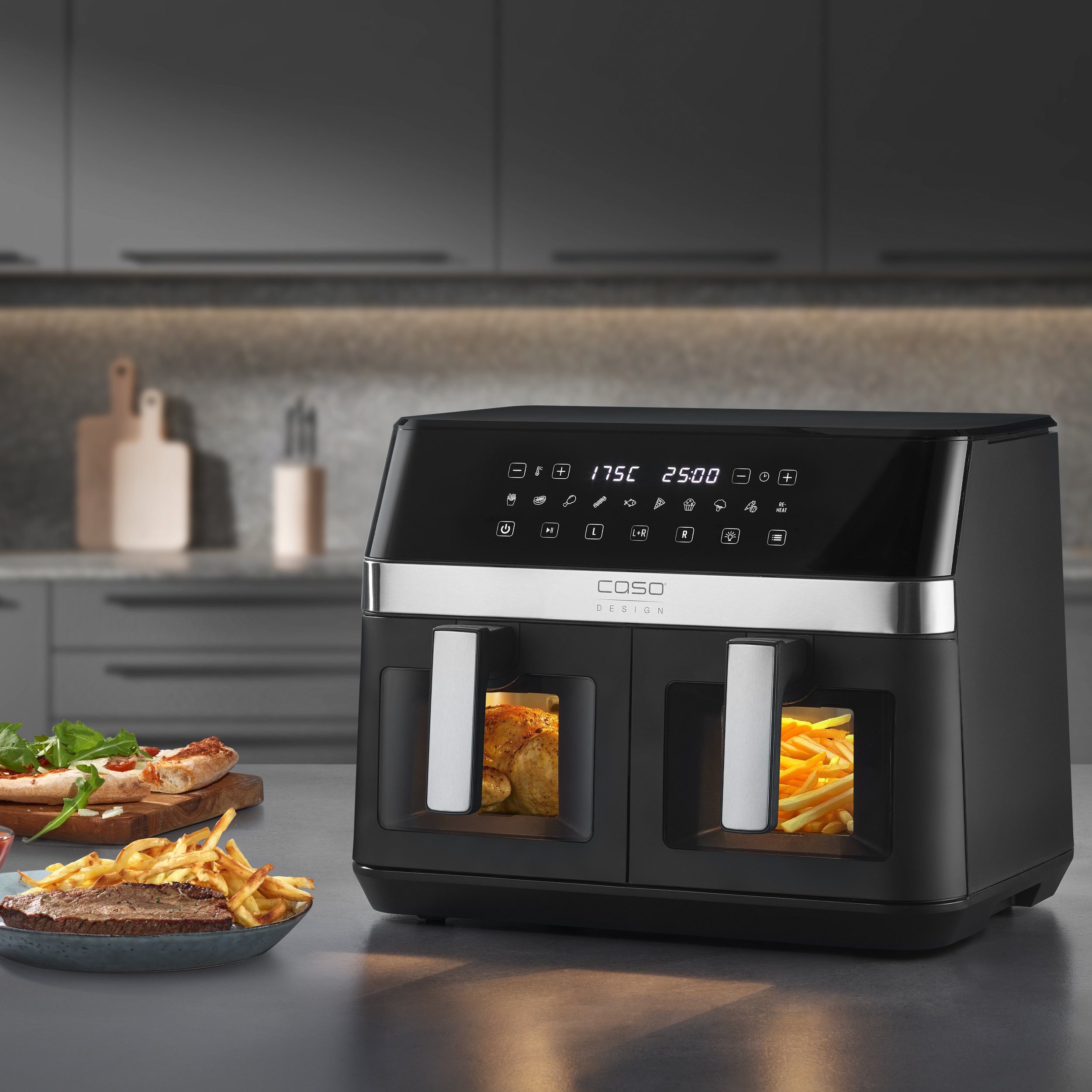Caso Airfryer 3186 Design AirFry DuoChef