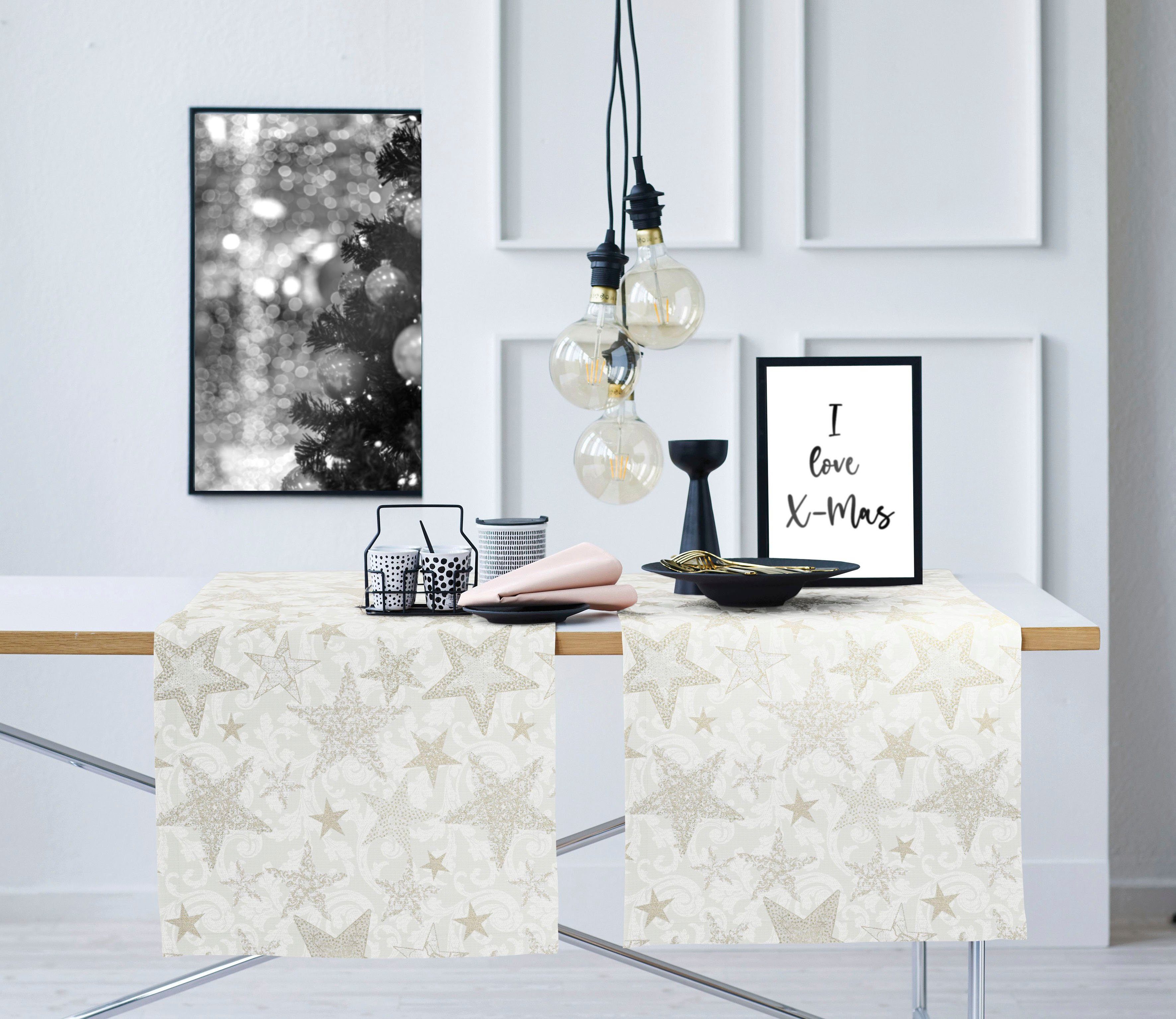 APELT Tafelloper 4711 CHRISTMAS GLAM, kerstdecoratie, kerst (1 stuk)