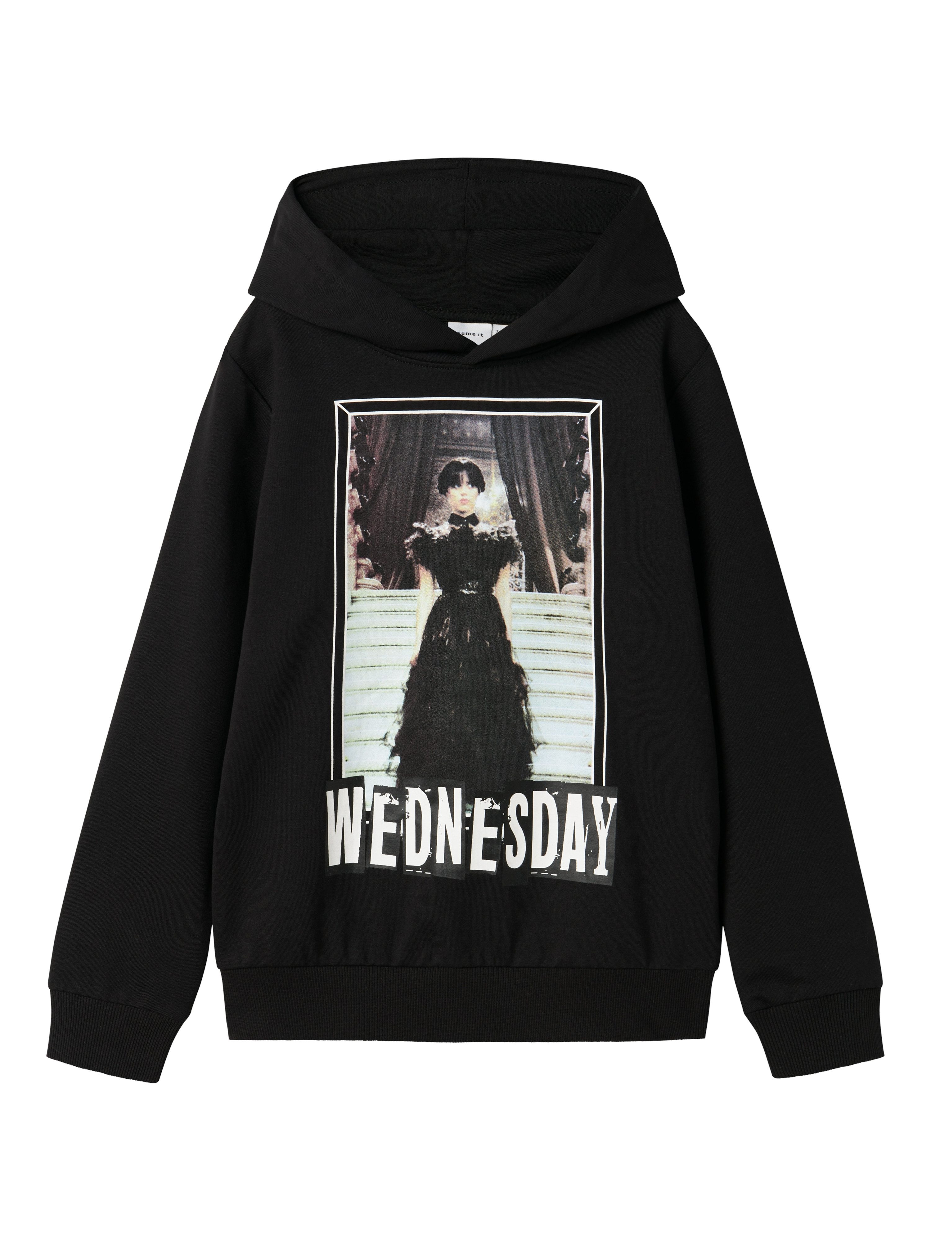 Name It Sweatshirt NKFJIDA WEDNESDAY RLX SW WH UNB NOOS SKY