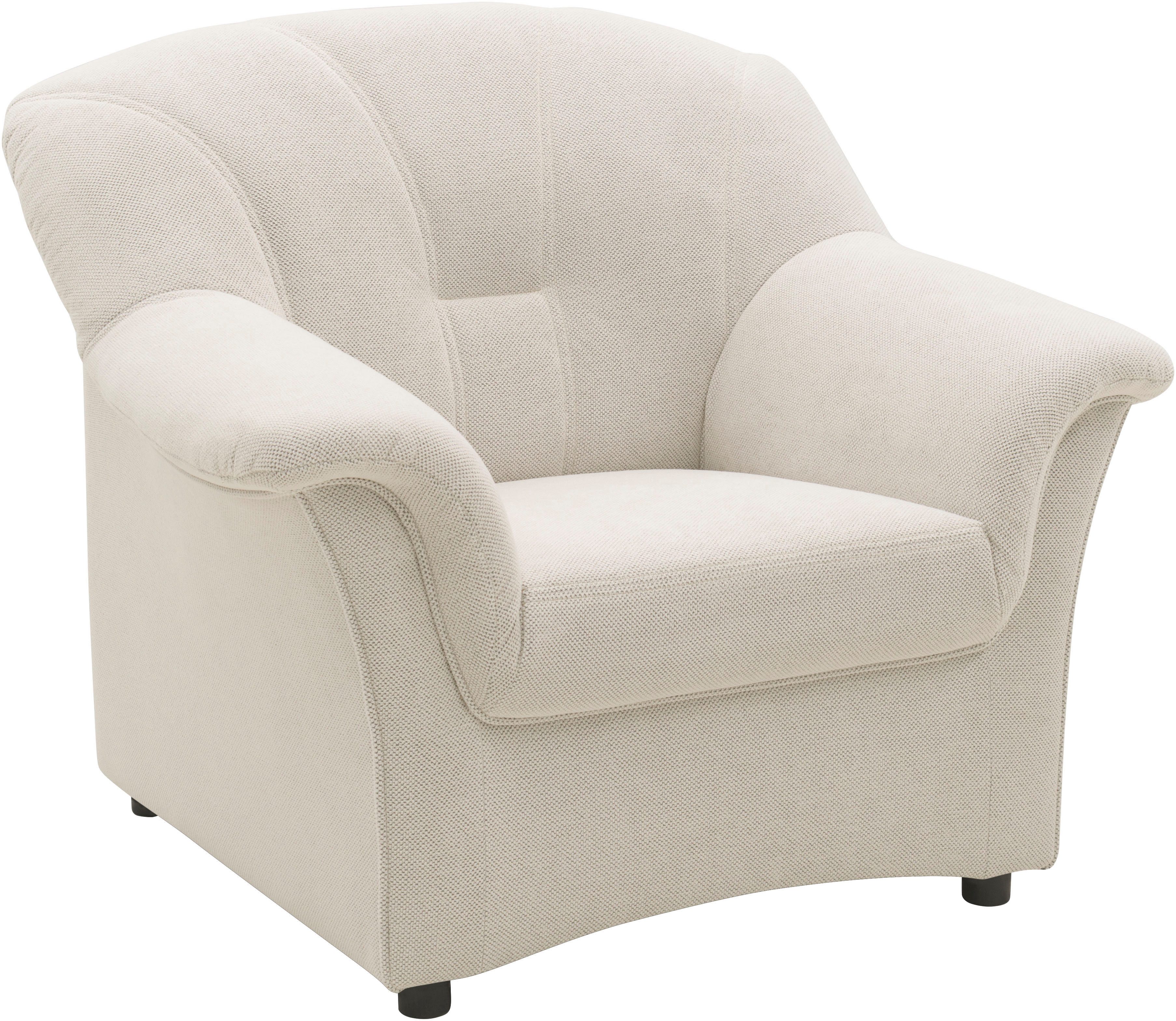 DOMO collection Fauteuil Flores naar keuze met binnenvering (niet bij microvezel primabelle®-structuur)