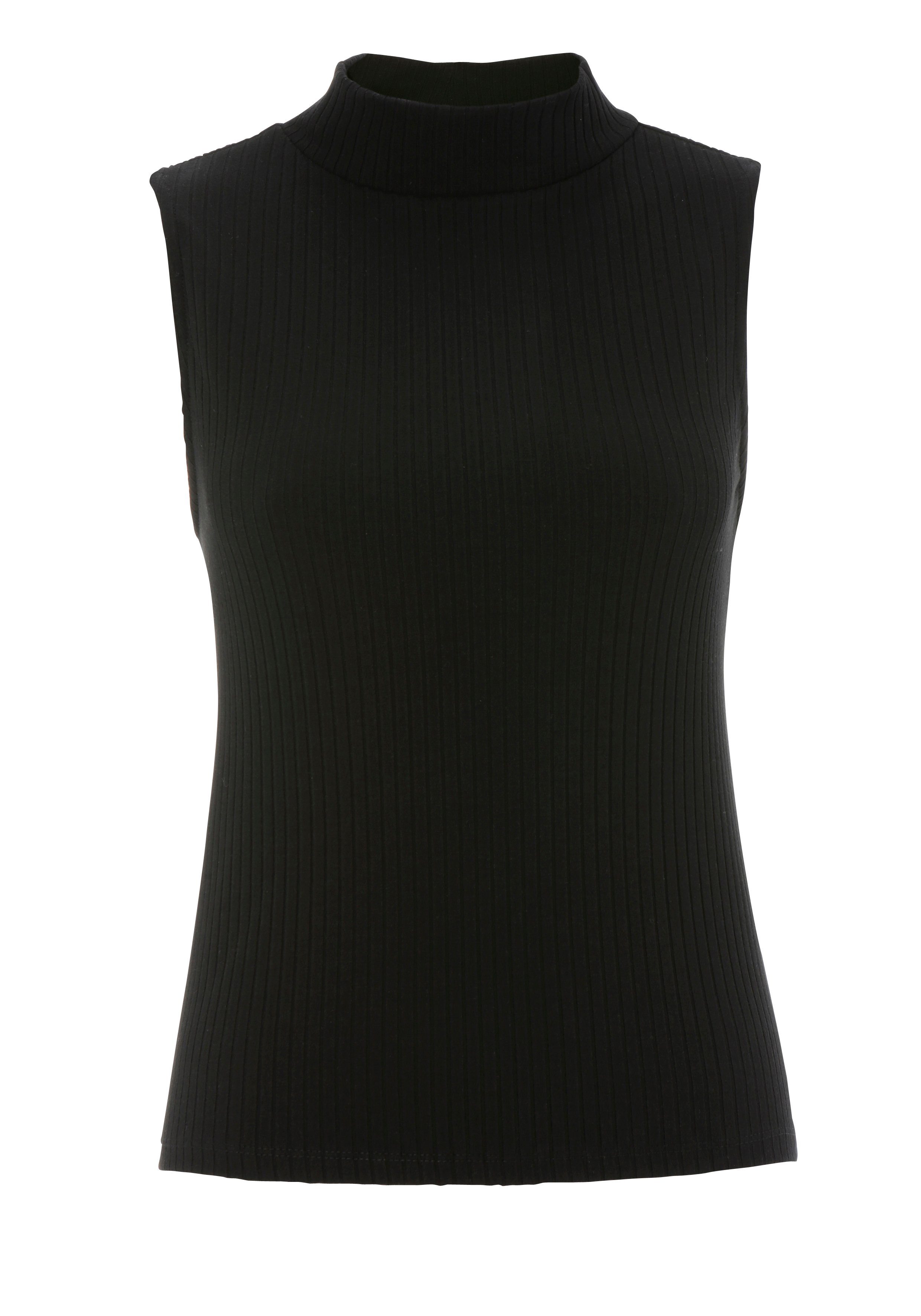 Aniston CASUAL Tanktop met opstaande kraag