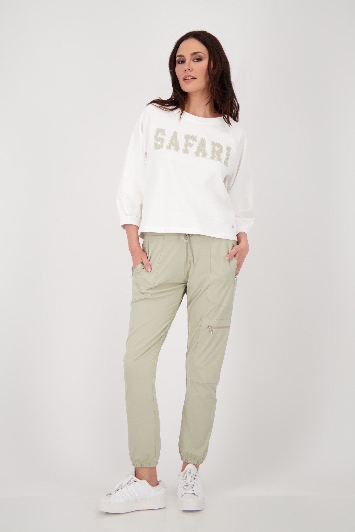 Monari Sweatshirt Met een ronde hals