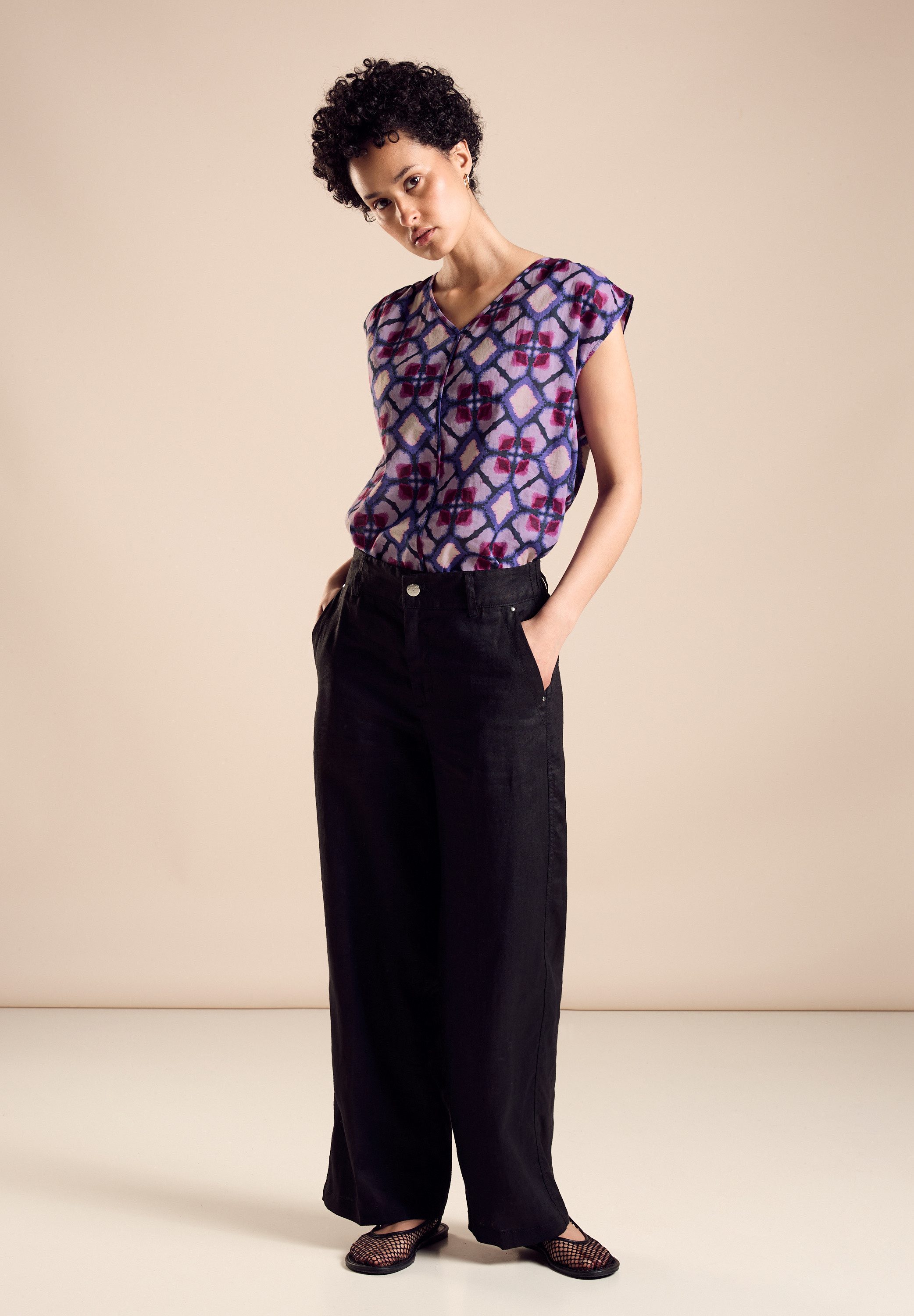 STREET ONE Top met print