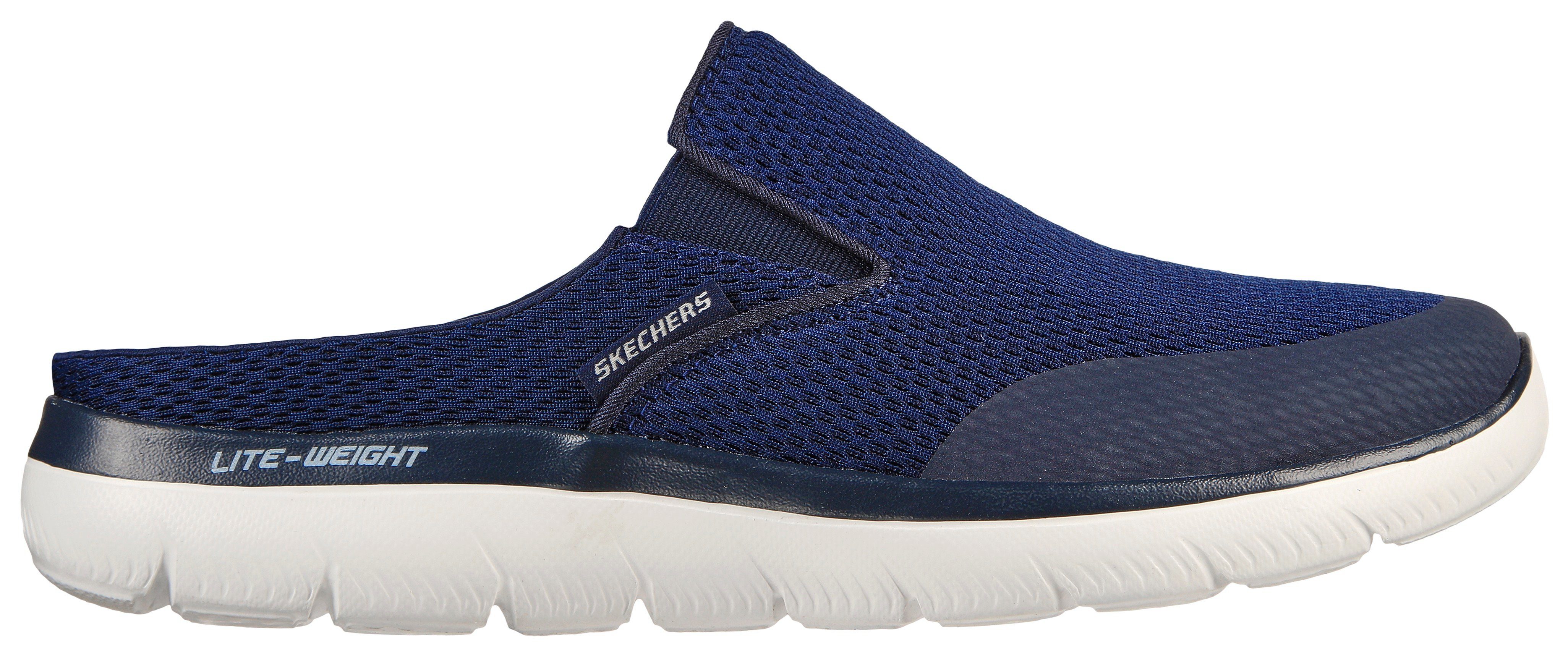 Skechers Clogs Summits zomerschoen, slippers, vakantie, in sportieve look