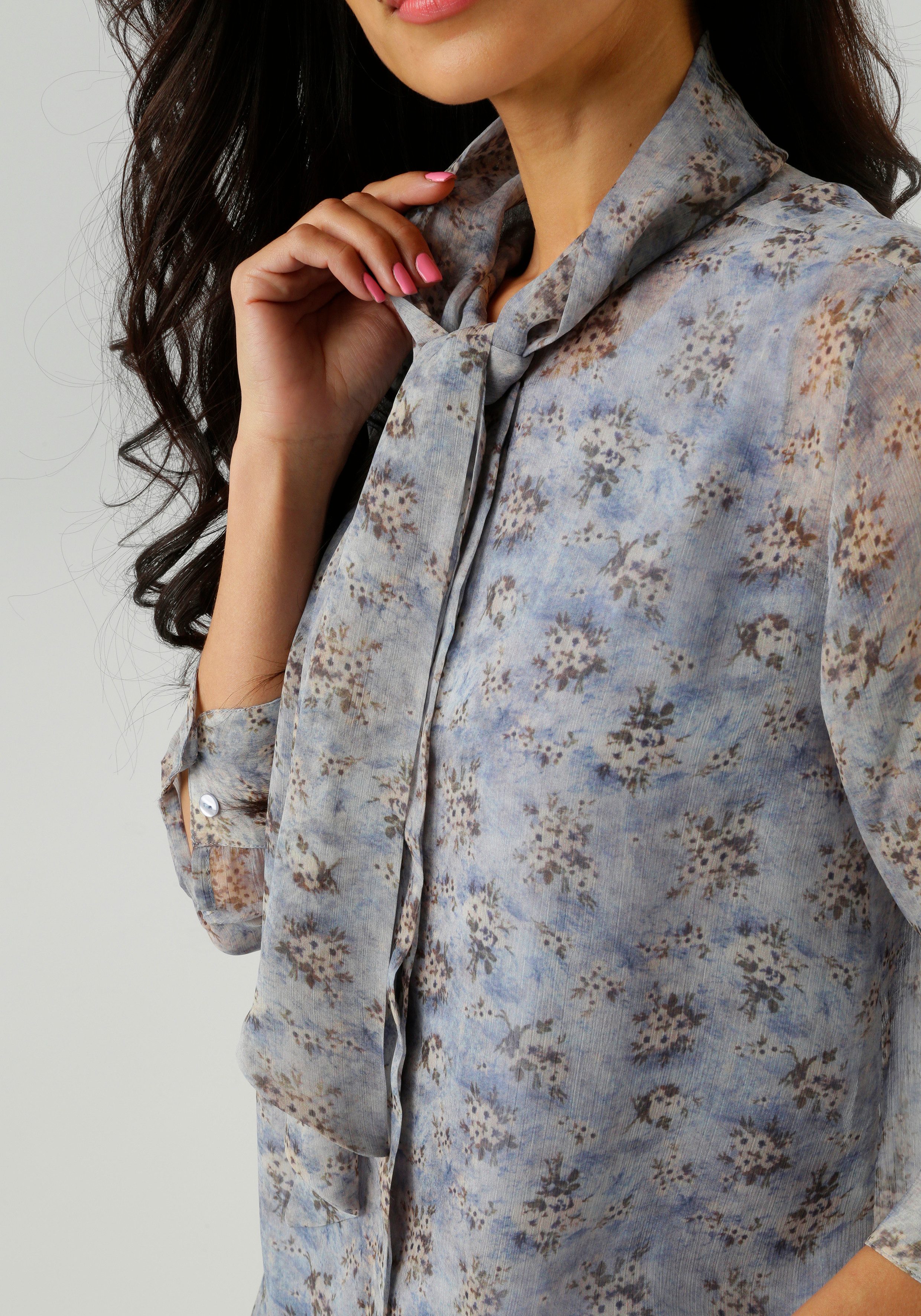 Aniston SELECTED Blouse met lange mouwen