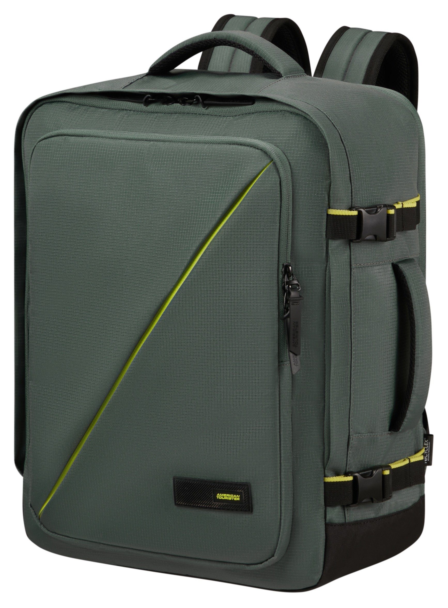 American Tourister Rugzak TAKE2CABIN 45 Vrijetijds rugzak werk rugzak laptop rugzak unisex rugzakken groen