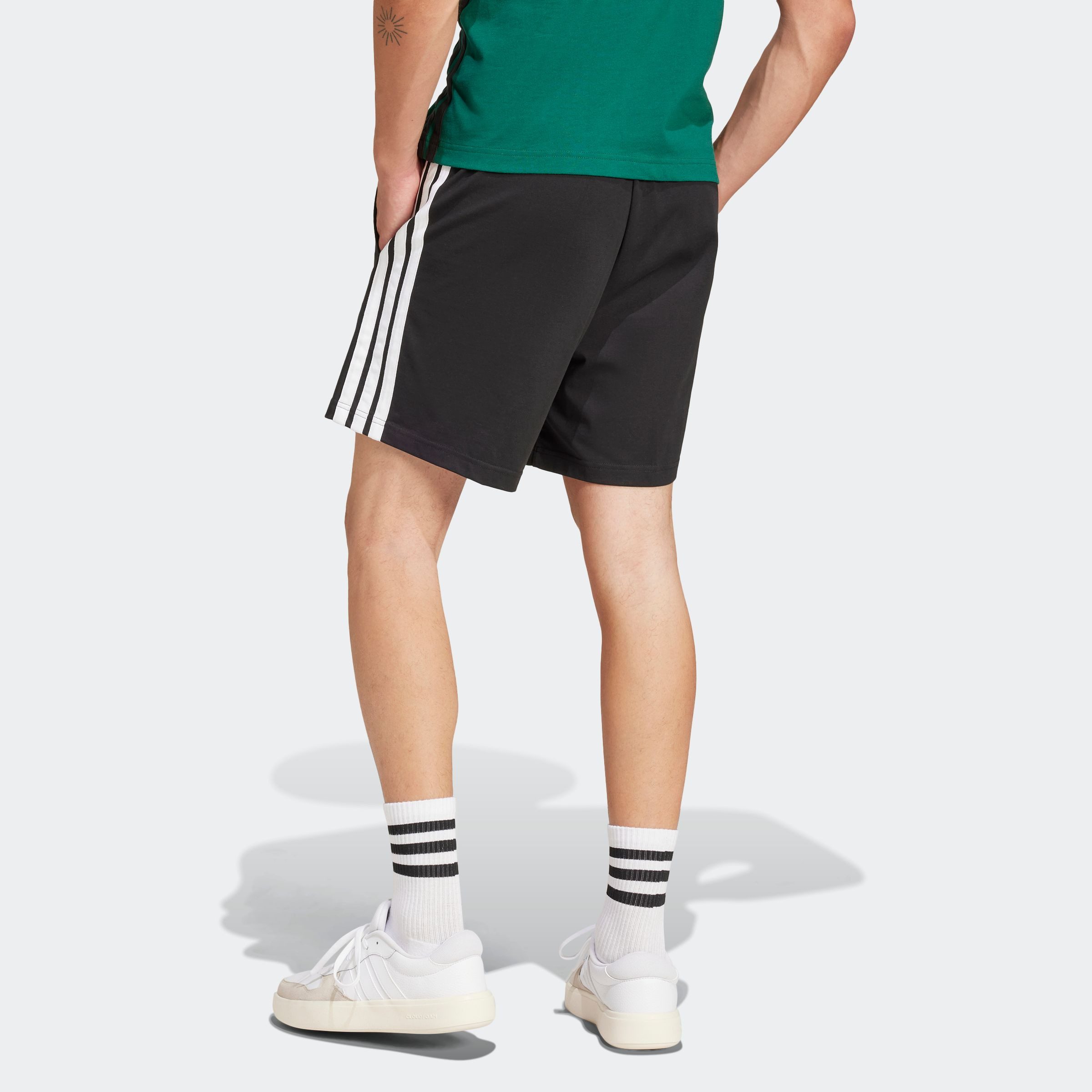 adidas Sportswear Short M 3S SJ 7 SHO drie-strepen trainingsshorts (1-delig)