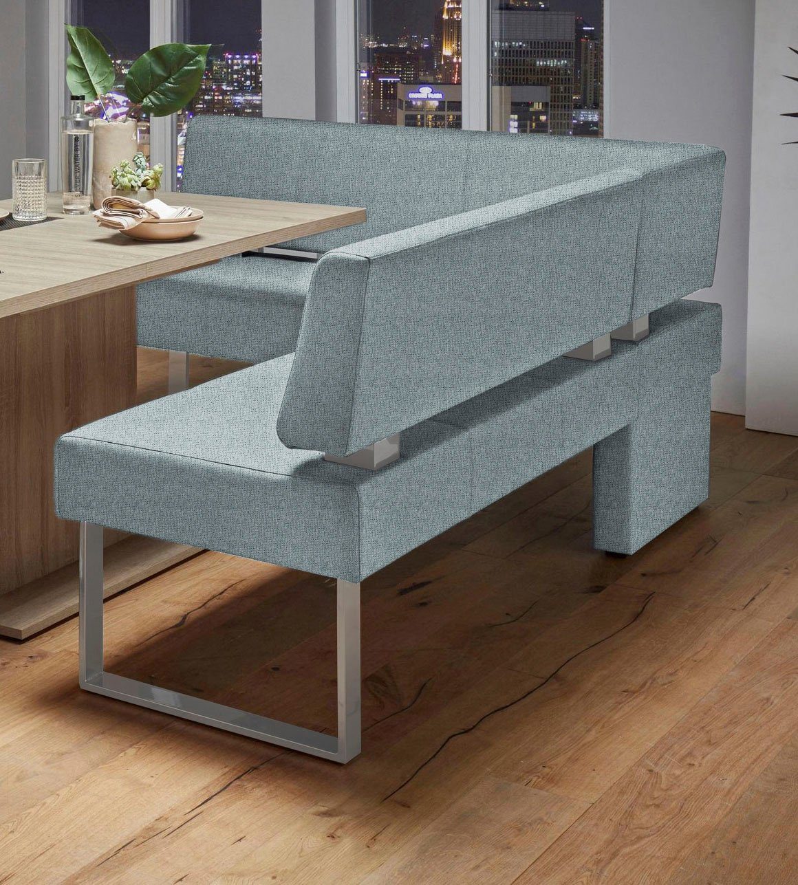 Home affaire Hoekbank RAB in 2 breedten (180 of 200 cm), bekleding in verschillende kwaliteiten