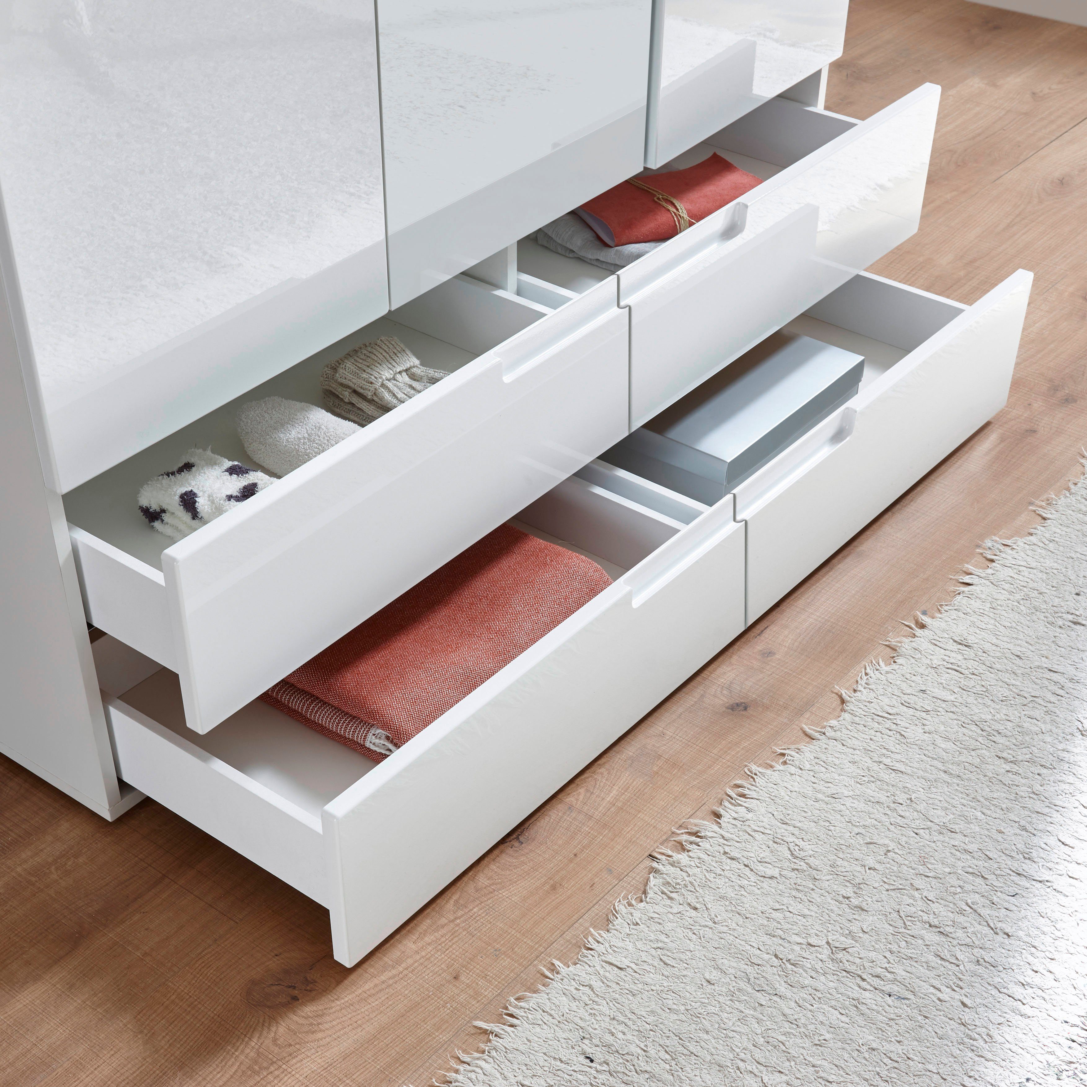 Schlafkontor Draaideurkast Spice met hoogglansfront