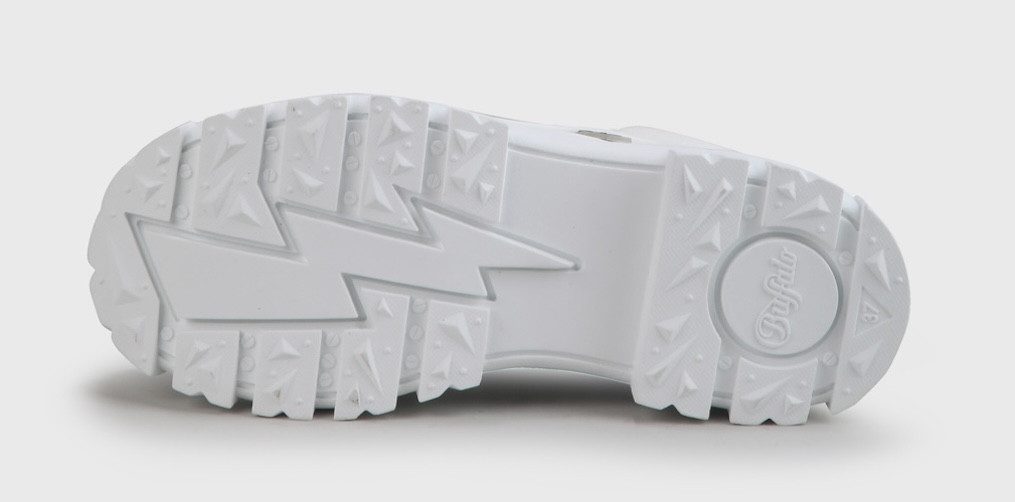 Buffalo Hoge veterschoenen ASPHA NC MID in eenkleurige look