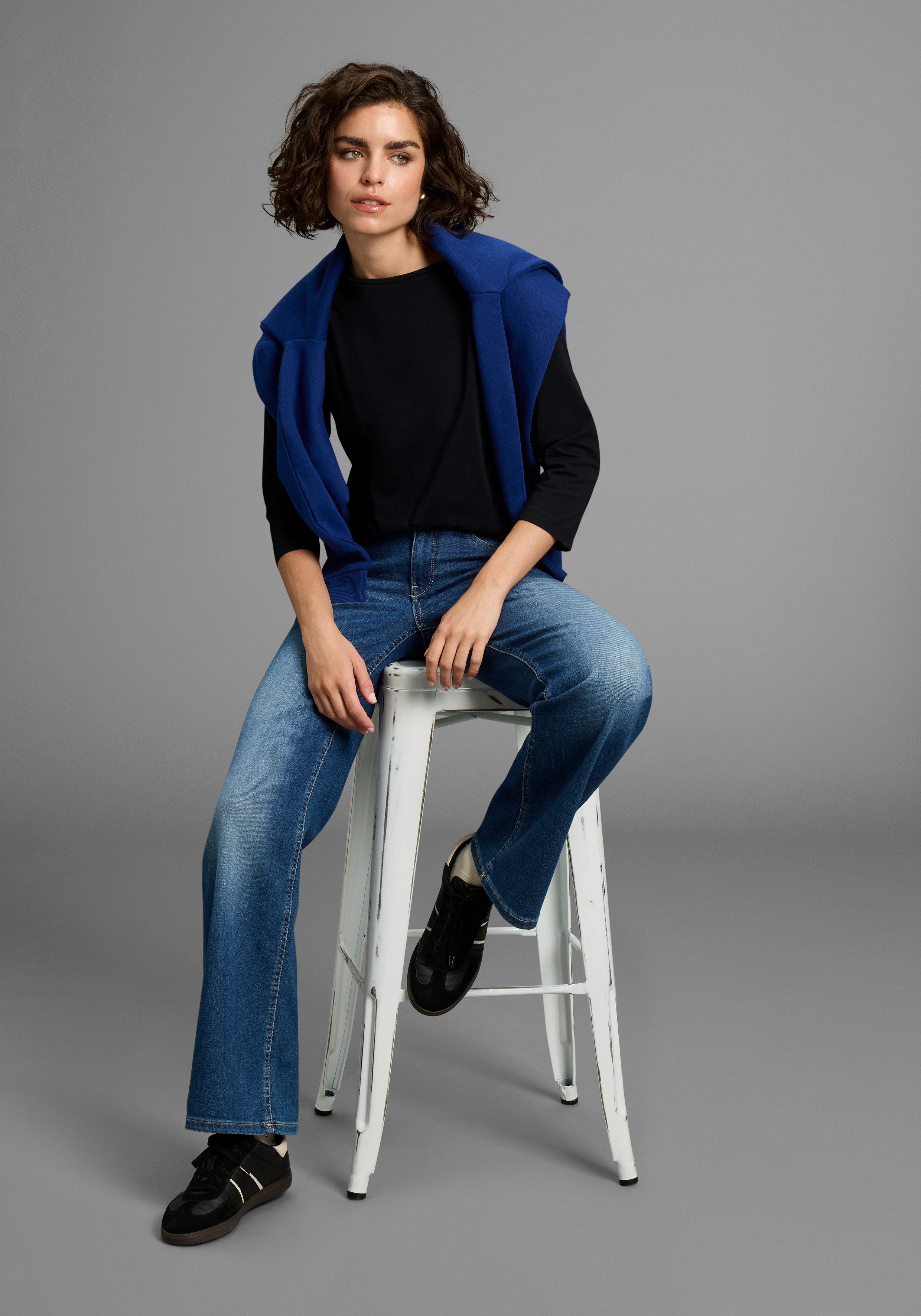 Laura Scott Shirt met 3/4 mouwen
