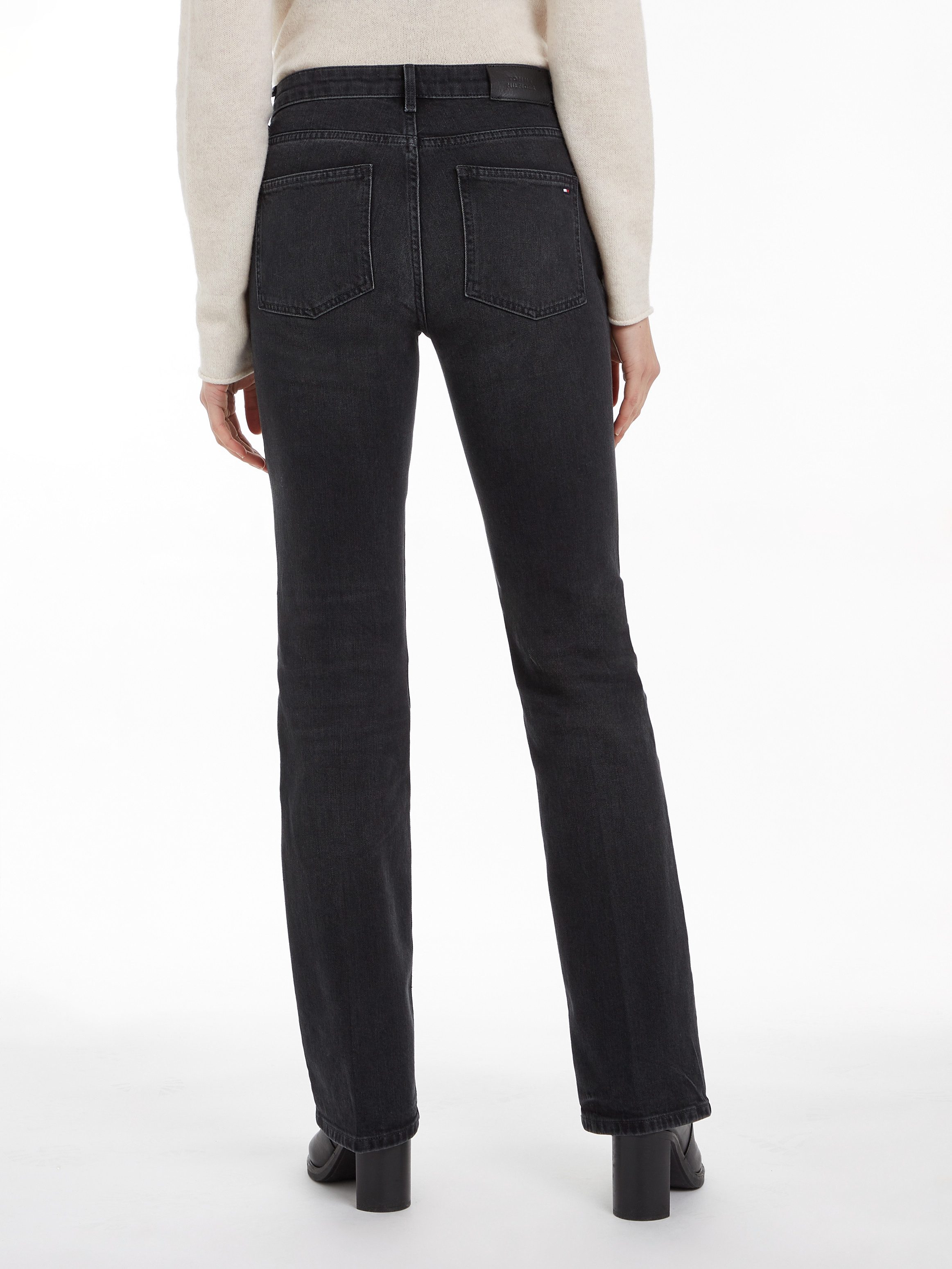 Tommy Hilfiger Bootcut jeans BOOTCUT RW CLER met tommy hilfiger logo-badge