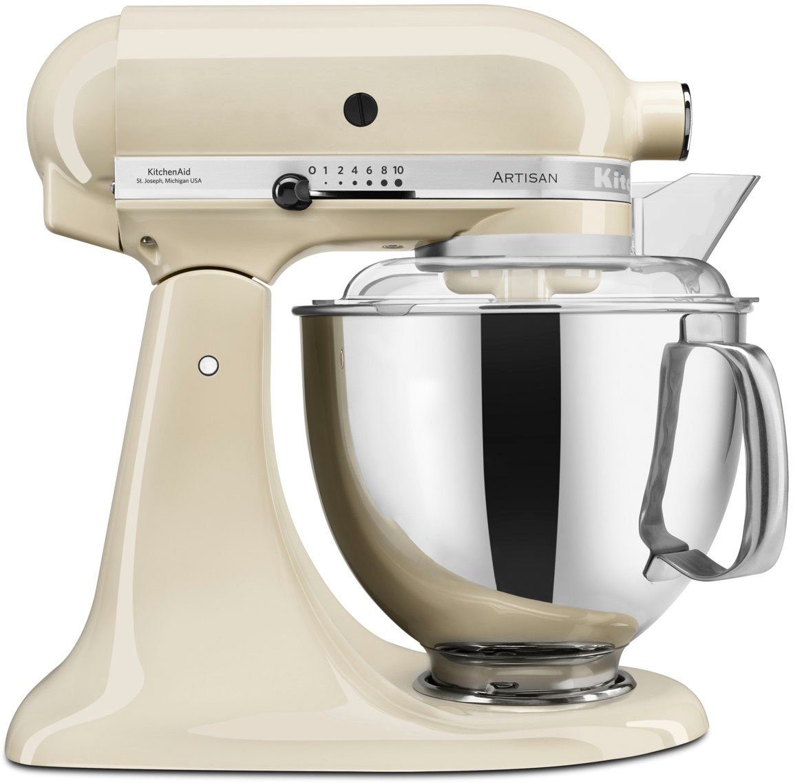 KitchenAid Keukenmachine 5KSM175PSEAC ALMOND CREAM met accessoires ter waarde van ca. € 112,-