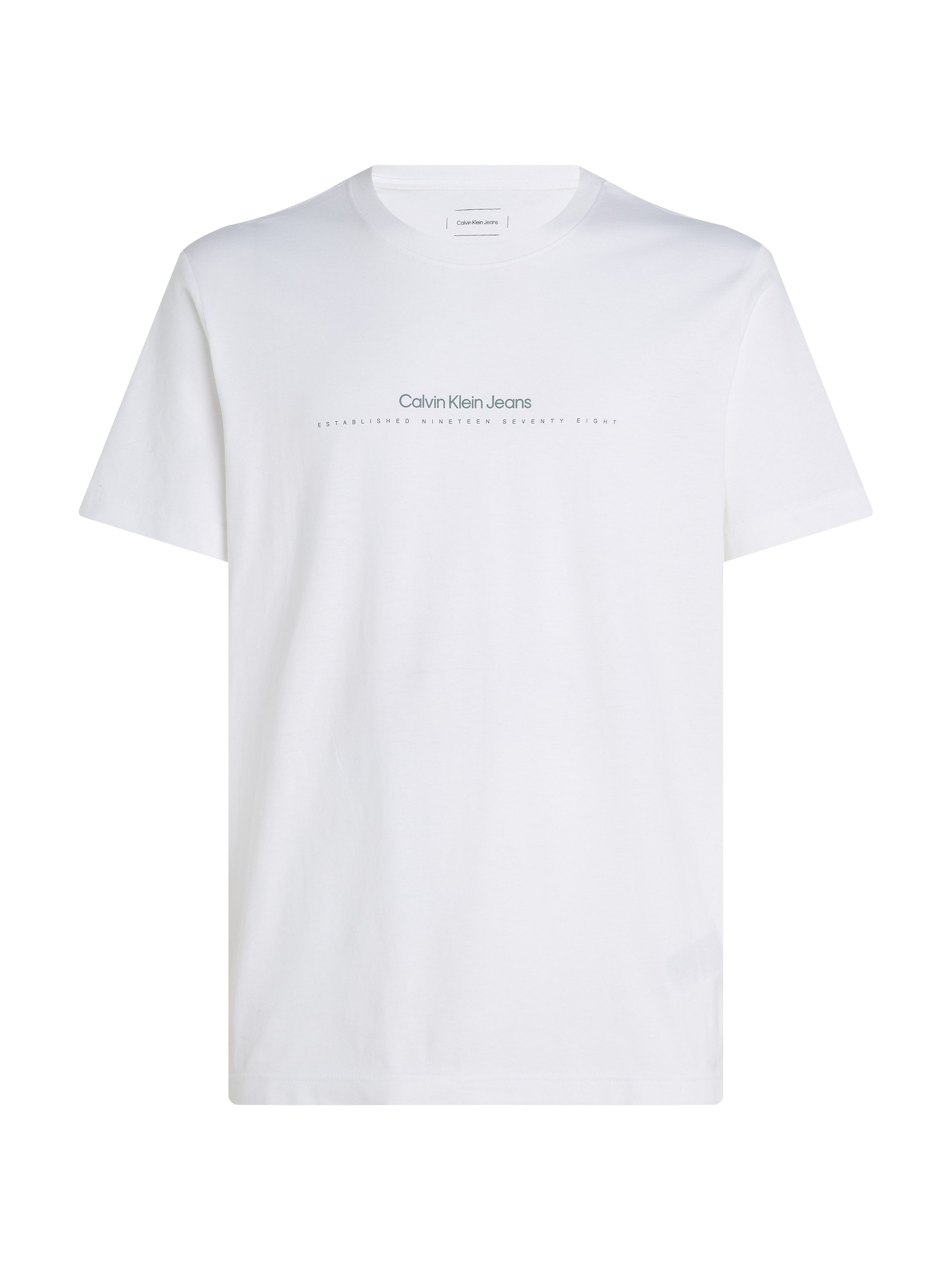 Calvin Klein Shirt met ronde hals MINIMAL LOGO TEE