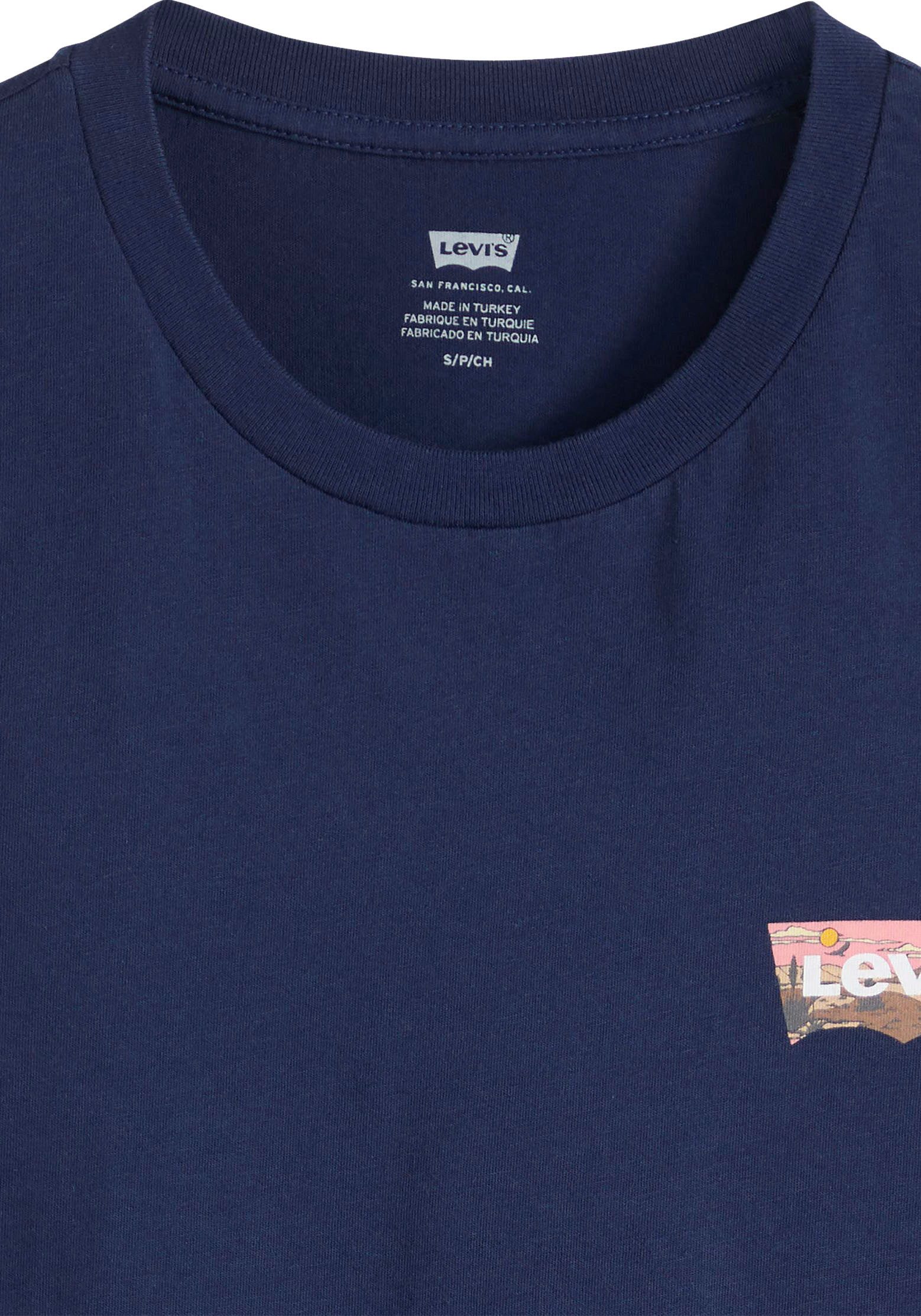 Levi's® T-shirt The Perfect Tee met batwing-logoprint