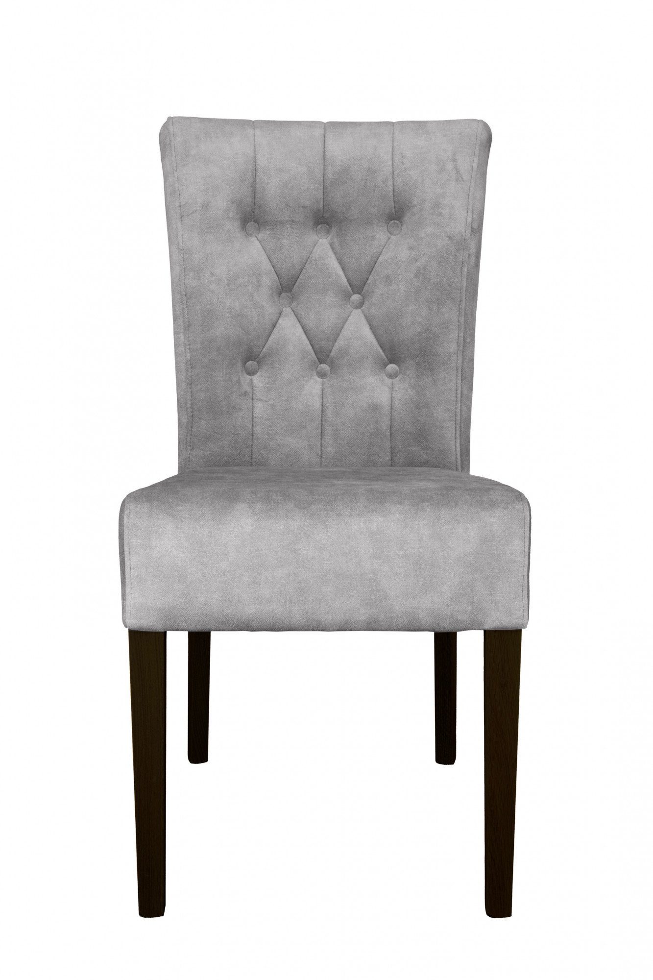 Home affaire Stoel met 4 poten Ravenna Eetkamerstoel met capitonnage (set, 2 stuks)