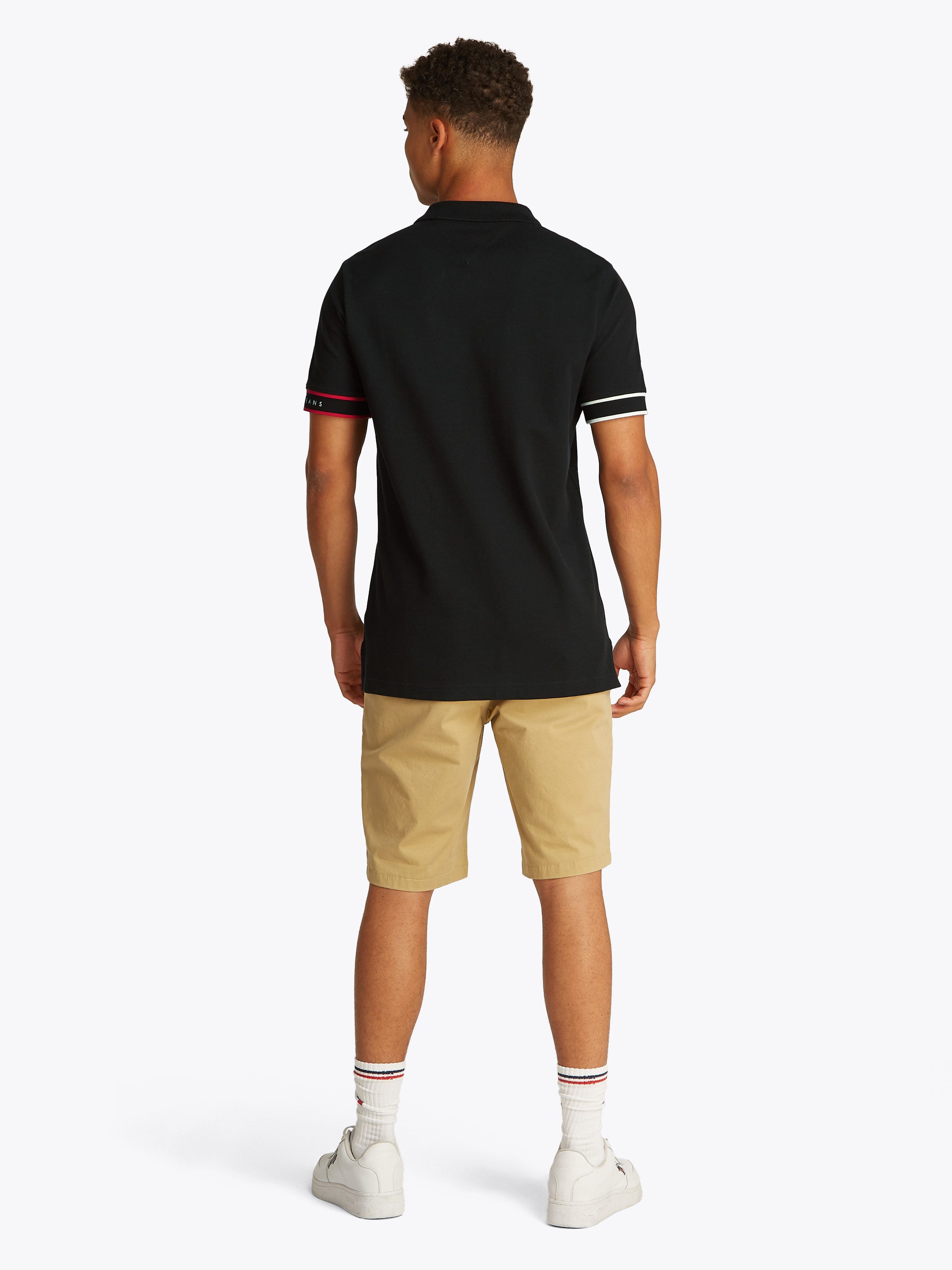 Tommy Jeans Plus Poloshirt TJM SLIM FLAG CUFF POLO EXT