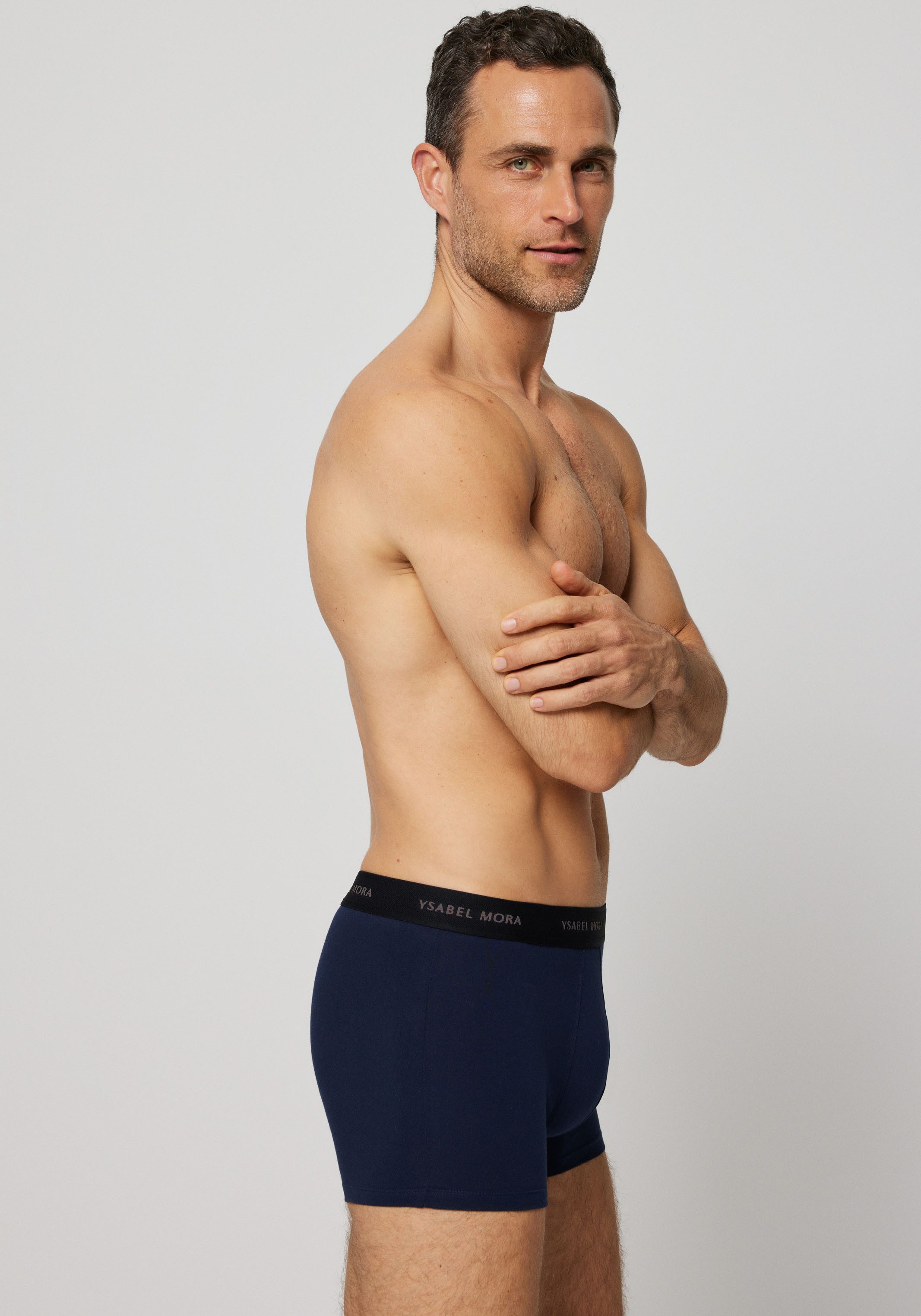YSABEL MORA Boxershort met modern logo-band (Set van 3)