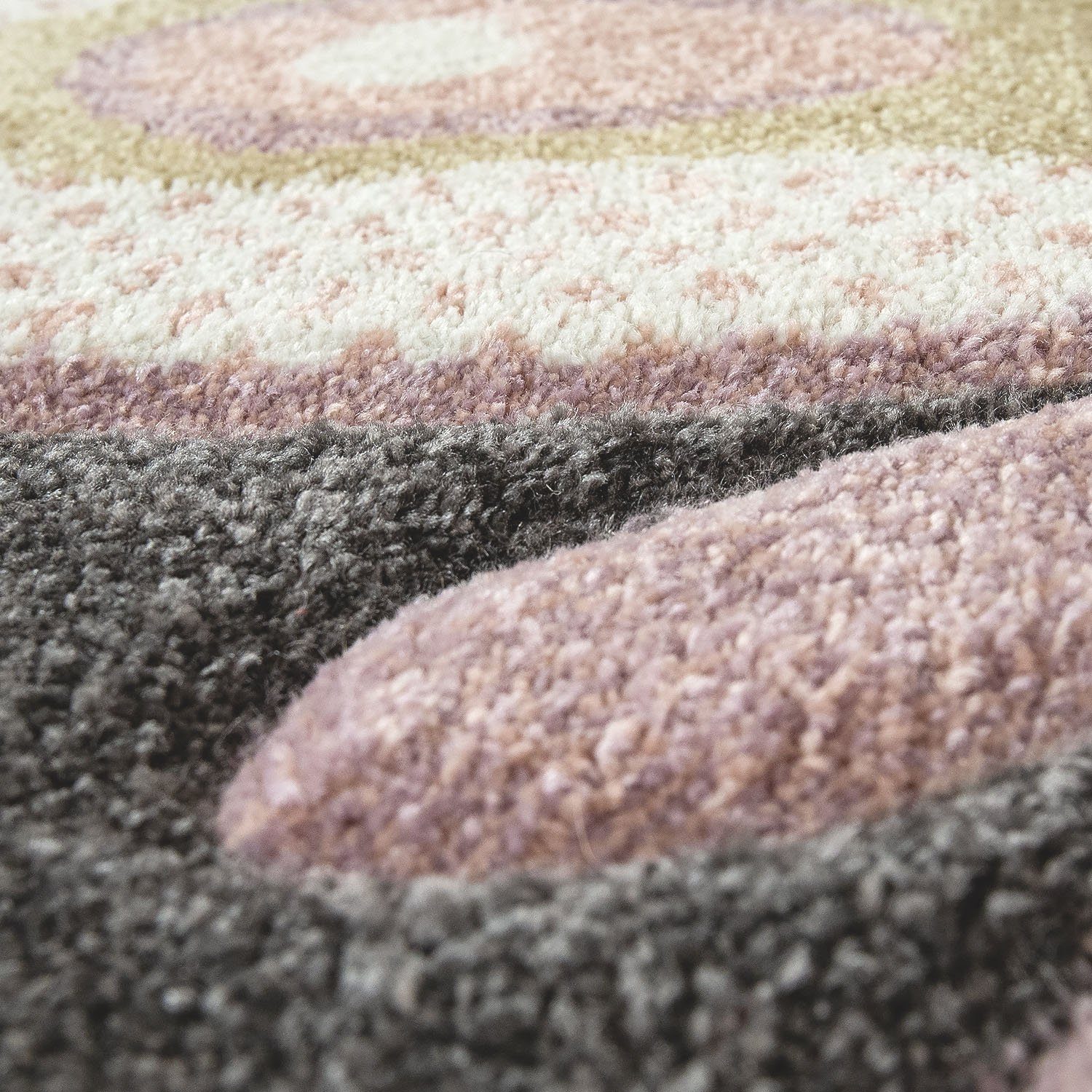 Paco Home Kindervloerkleed Cosmo 220 3d-design, patchwork motief, schattig motief vlinders & stippen