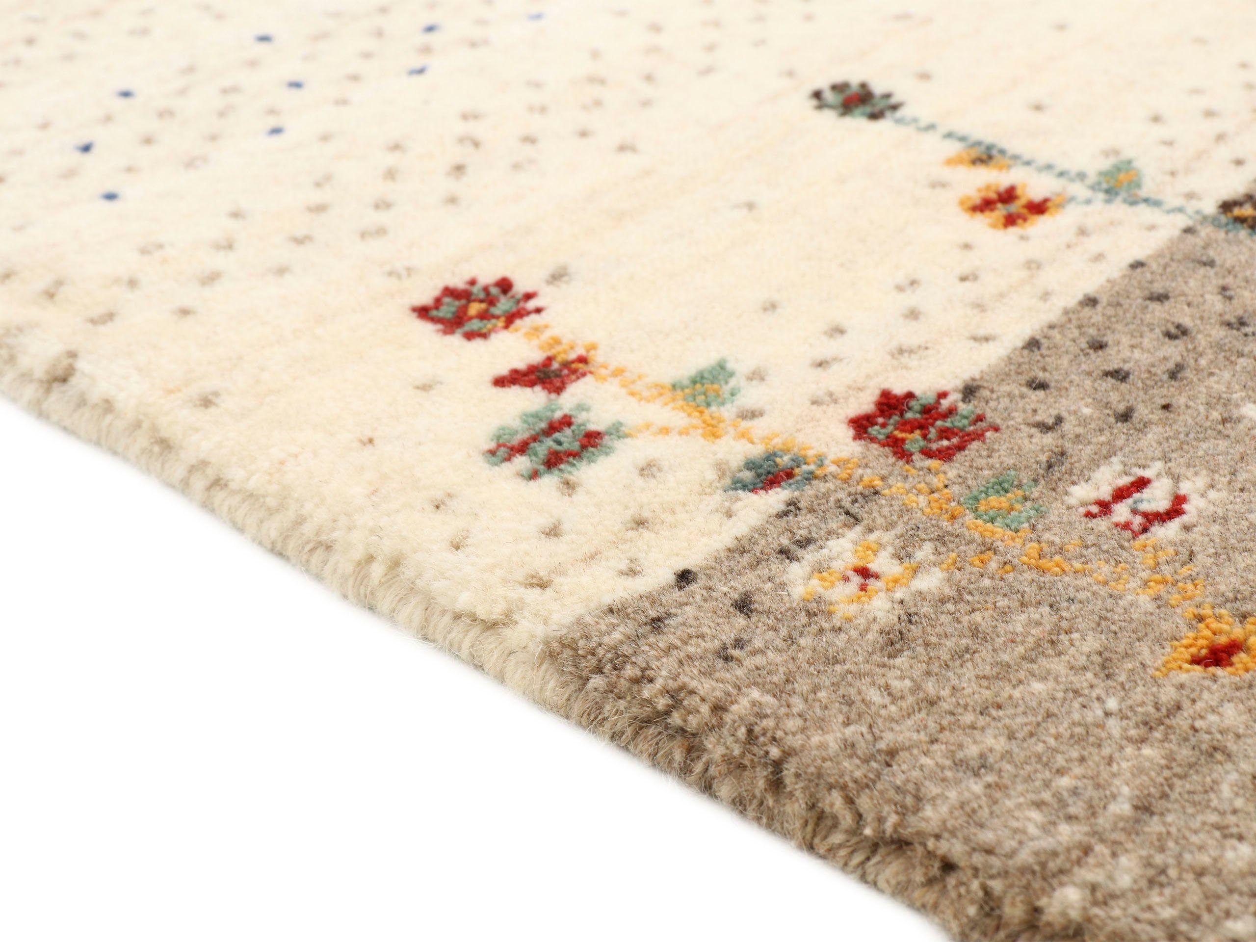 carpetfine Wollen kleed Gabbeh Loom Lori zuivere wol, zeer zachte pool, woonkamer