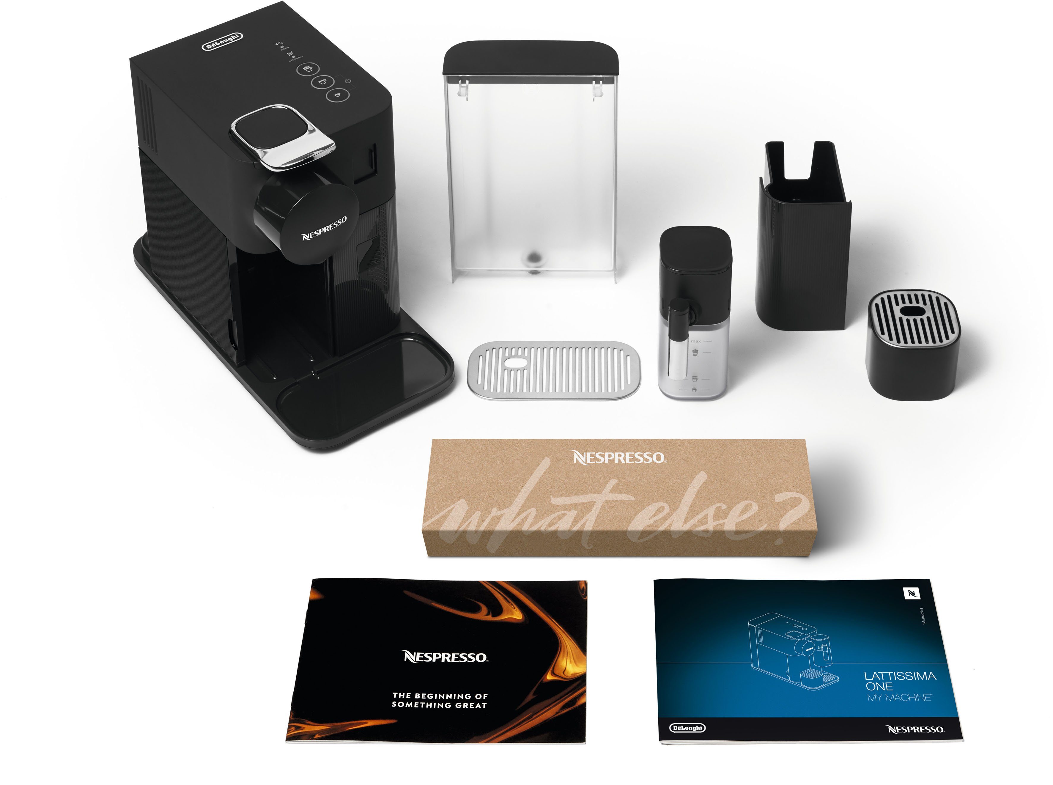 Nespresso Koffiecapsulemachine Lattissima One EN510.W van DeLonghi, White