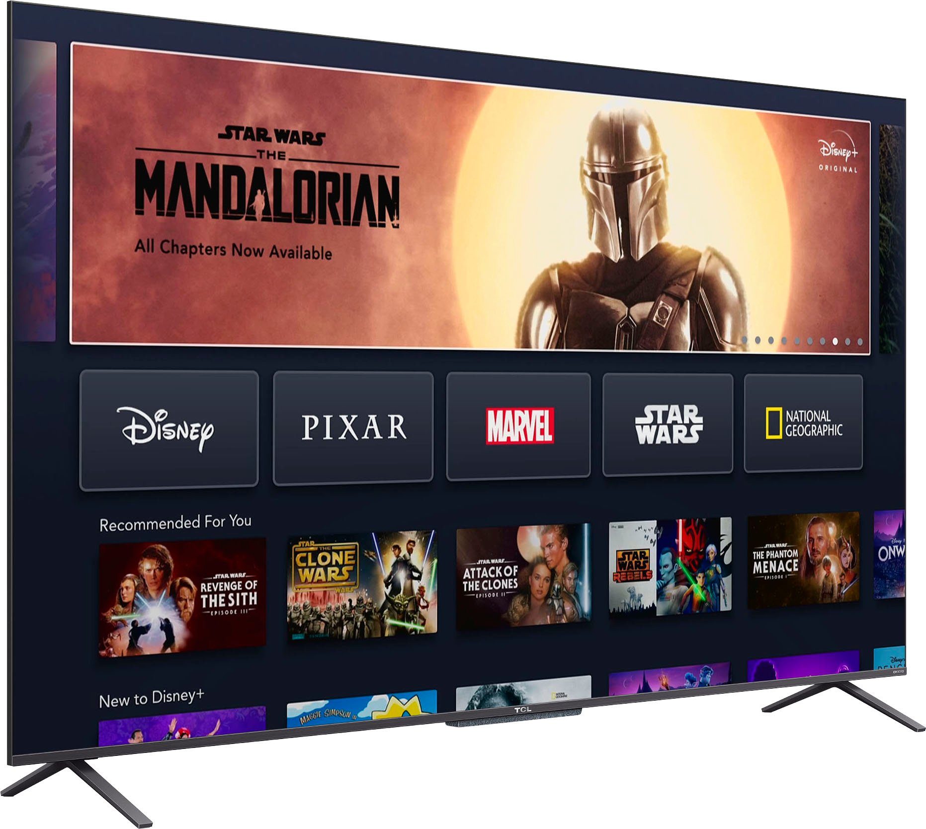 TCL QLED-TV 55C722X1, 139 cm / 55", 4K Ultra HD, Smart TV - Android TV, Android 11, Onkyo-geluidssysteem