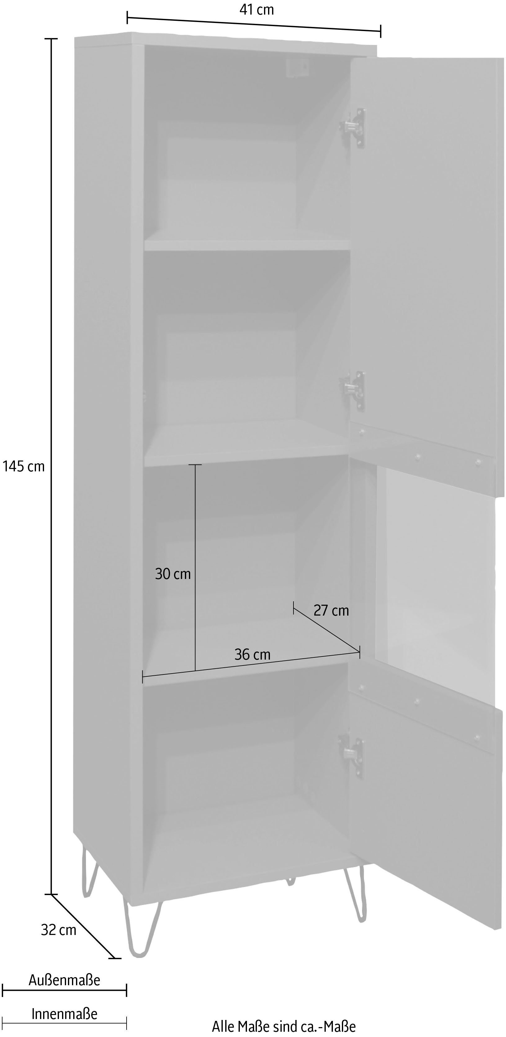 Mäusbacher Vitrinekast Bonnie TOPSELLER! Vitrine met draadframe
