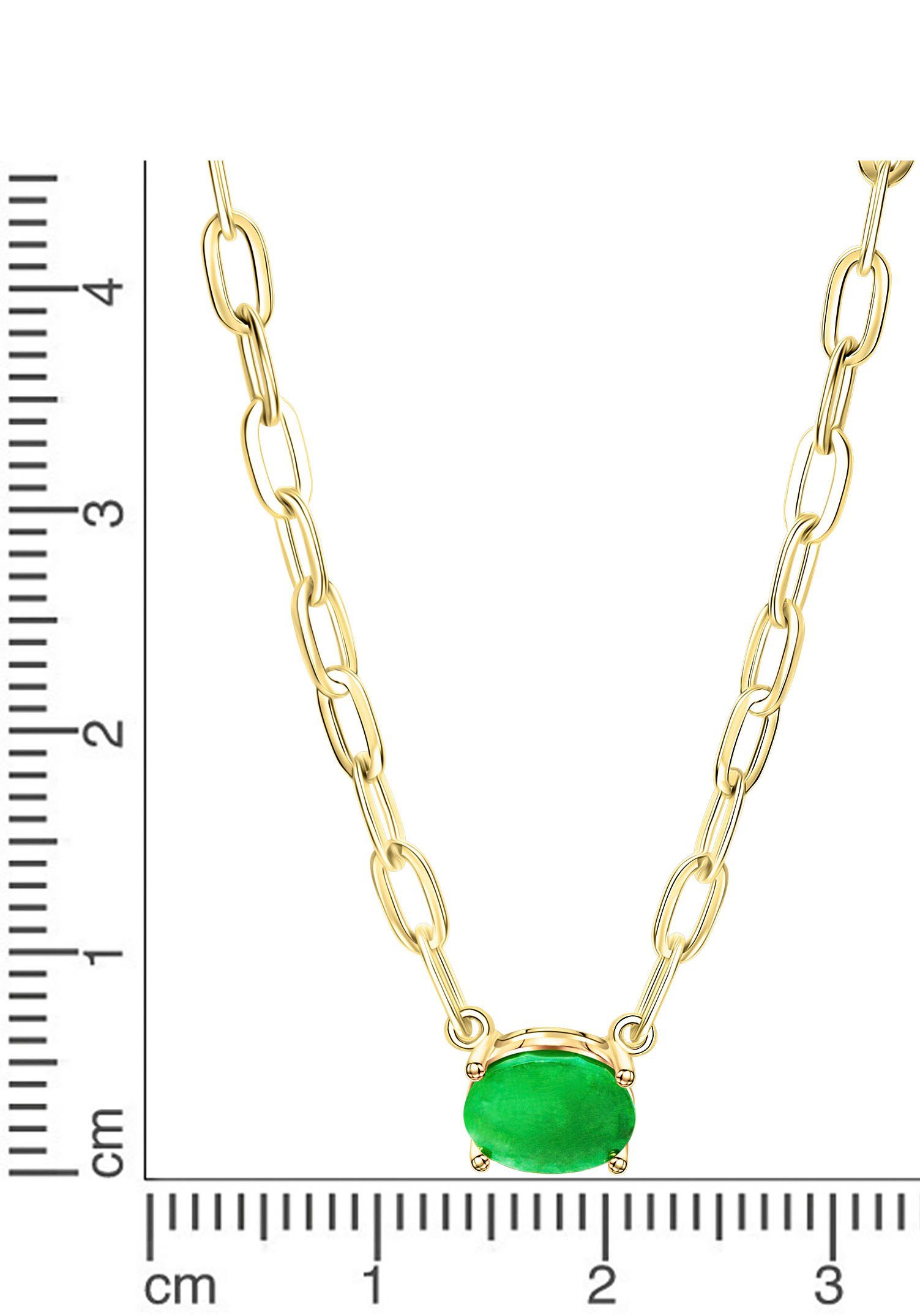 Firetti Ketting met hanger Sieraad cadeau zilver 925 halssieraad halsketting ankerketting ovaal