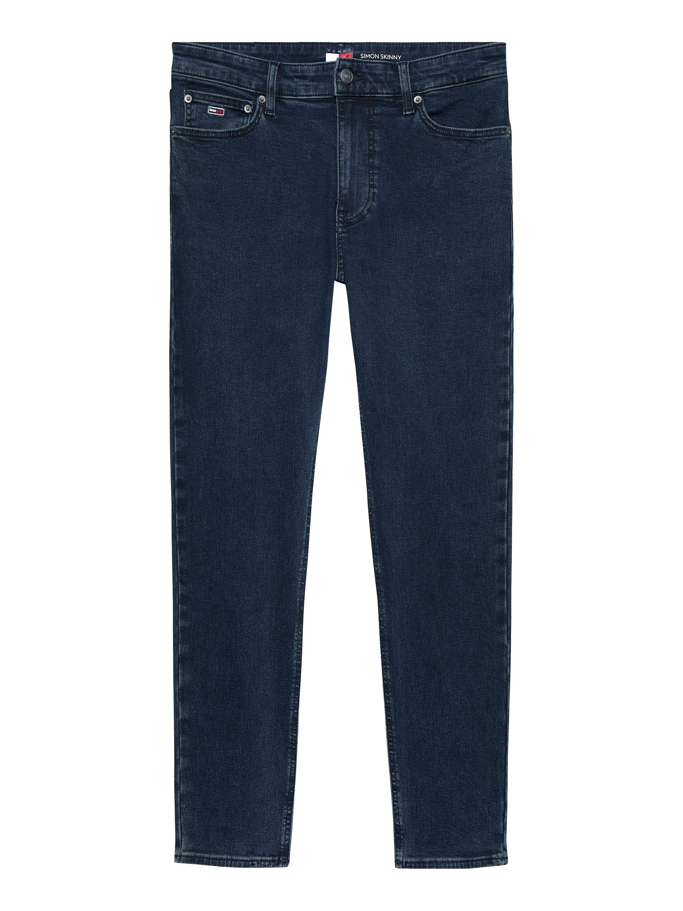 TOMMY JEANS Skinny fit jeans met logoborduursels