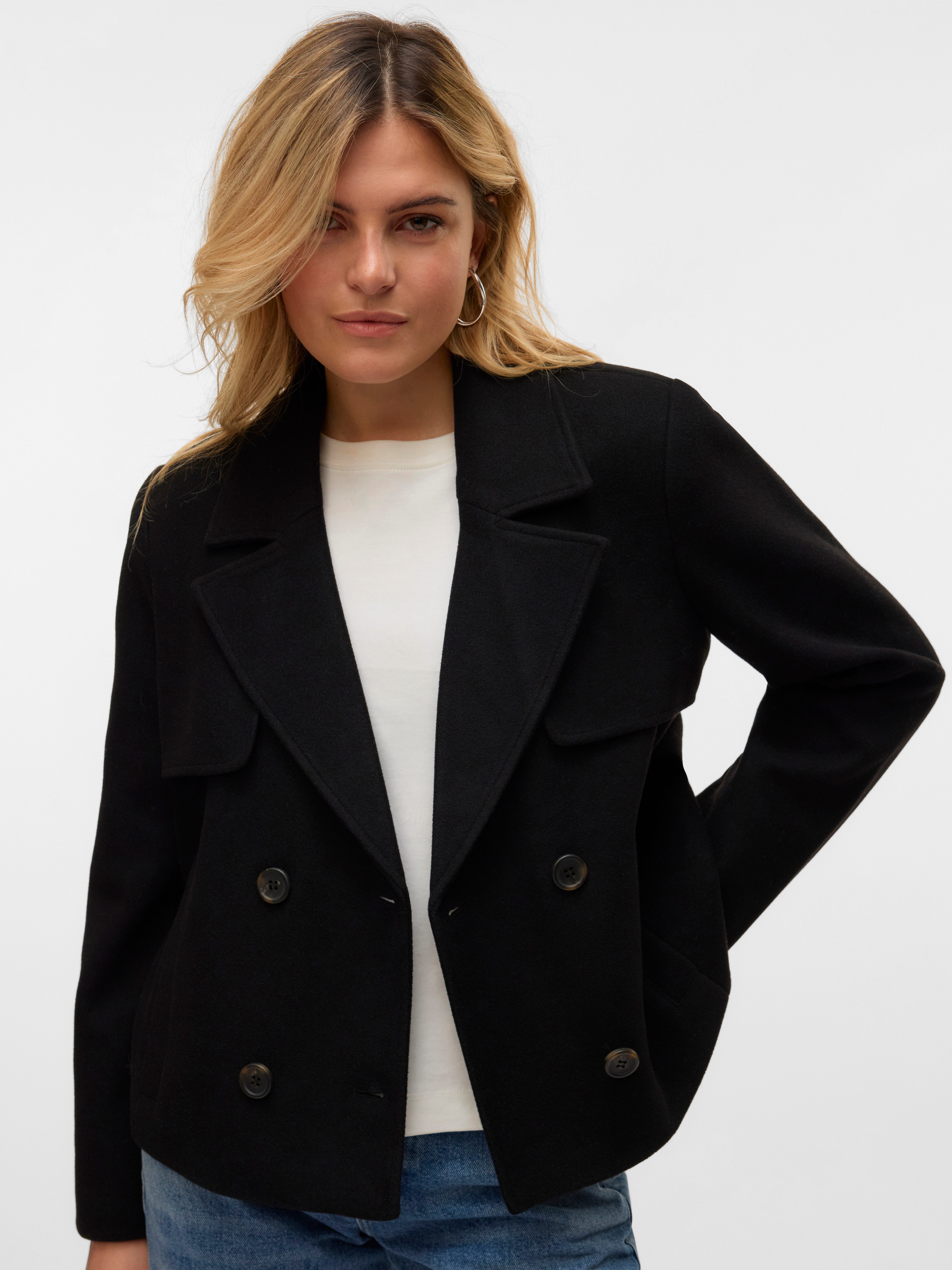 Vero Moda Kort jack VMFORTUNESHEILA SHORT JACKET GA BOO