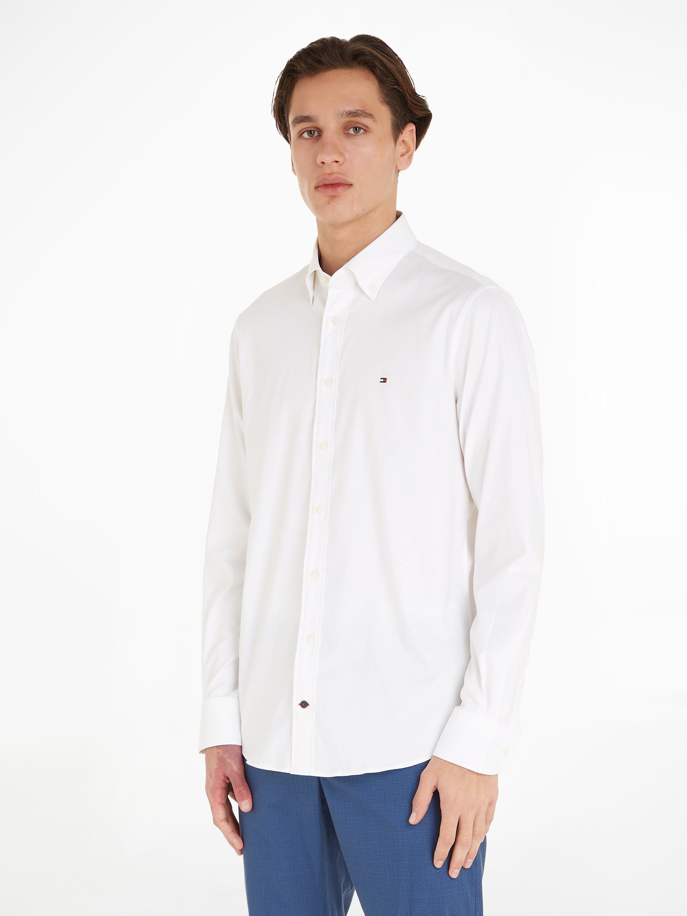 Tommy Hilfiger TAILORED Businessoverhemd CL FLEX OXF RF SHIRT